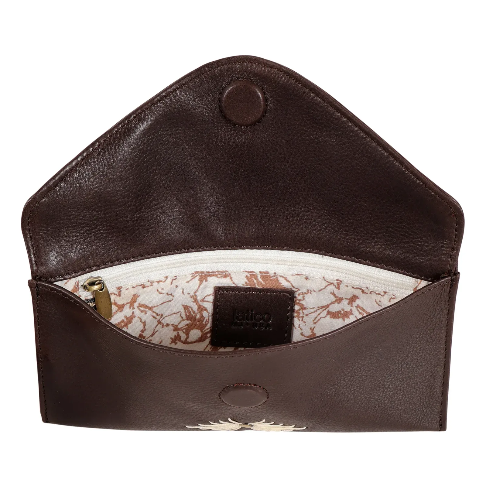 Ynez Milled Leather Wallet