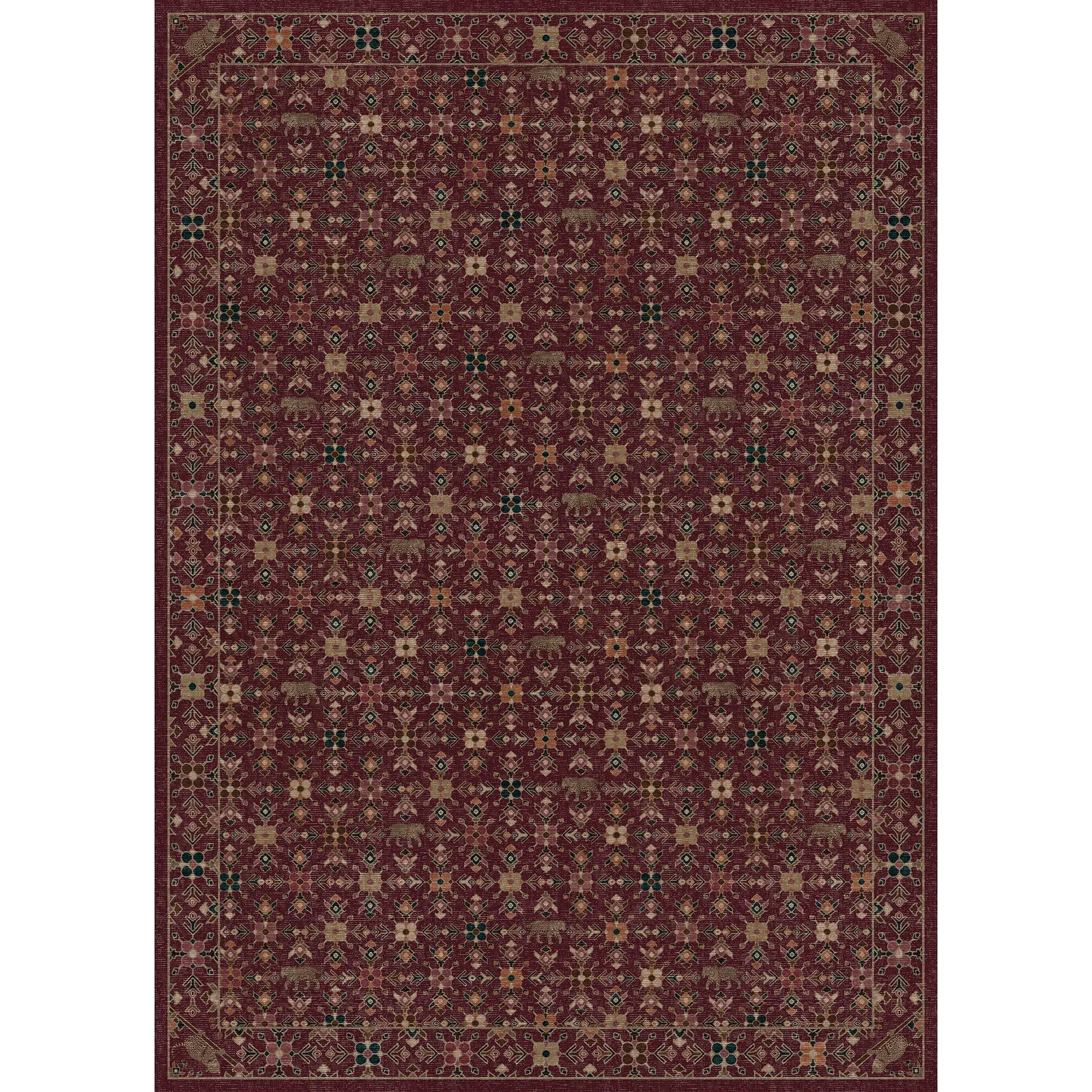 Viva – Burgundy/Multi