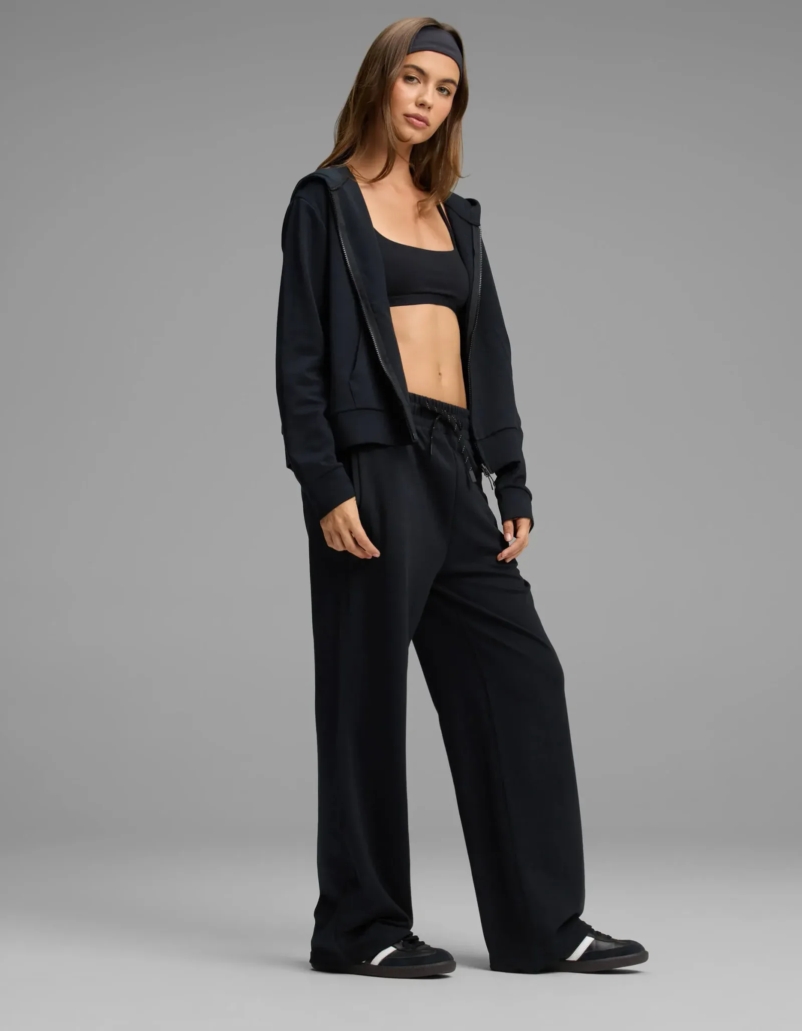 Women's Versa Full-Zip Hoodie & Wide Leg Pant Set