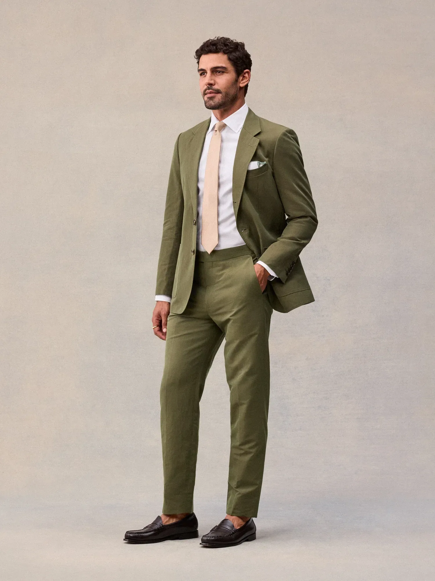 Larchmont Jacket in Vintage Olive