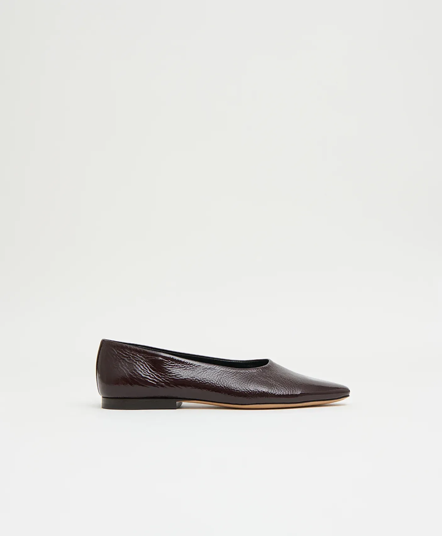 Soft Point Flat – Aubergine Naplak