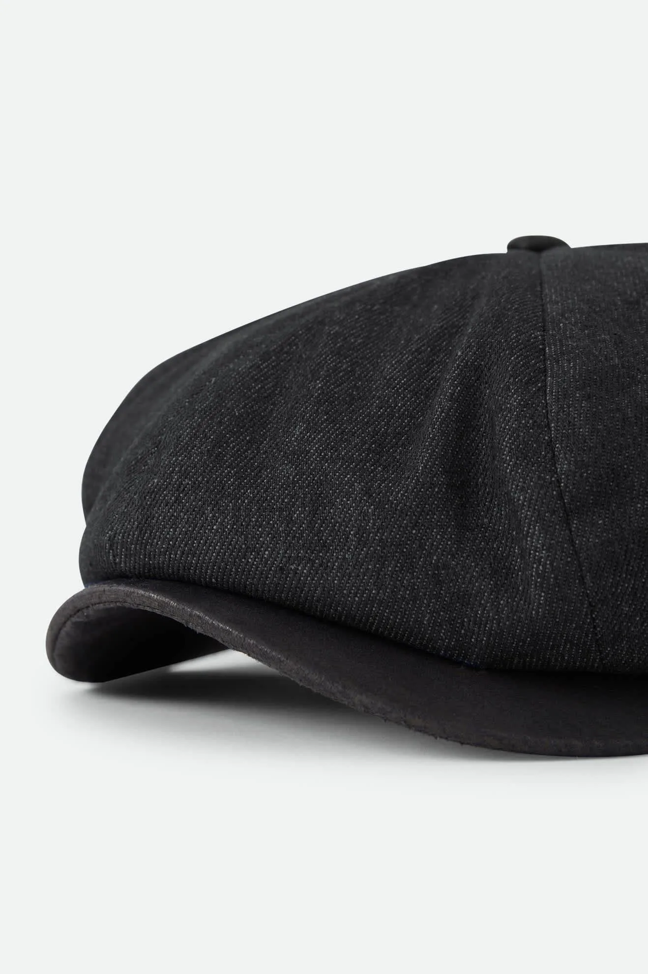 Brood Baggy Flannel Snap Cap – Black Denim/Black