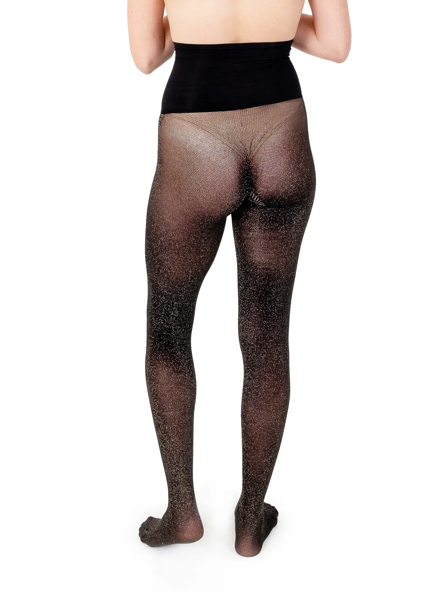 Les Belles Shimmer Noir Tights Black Sale