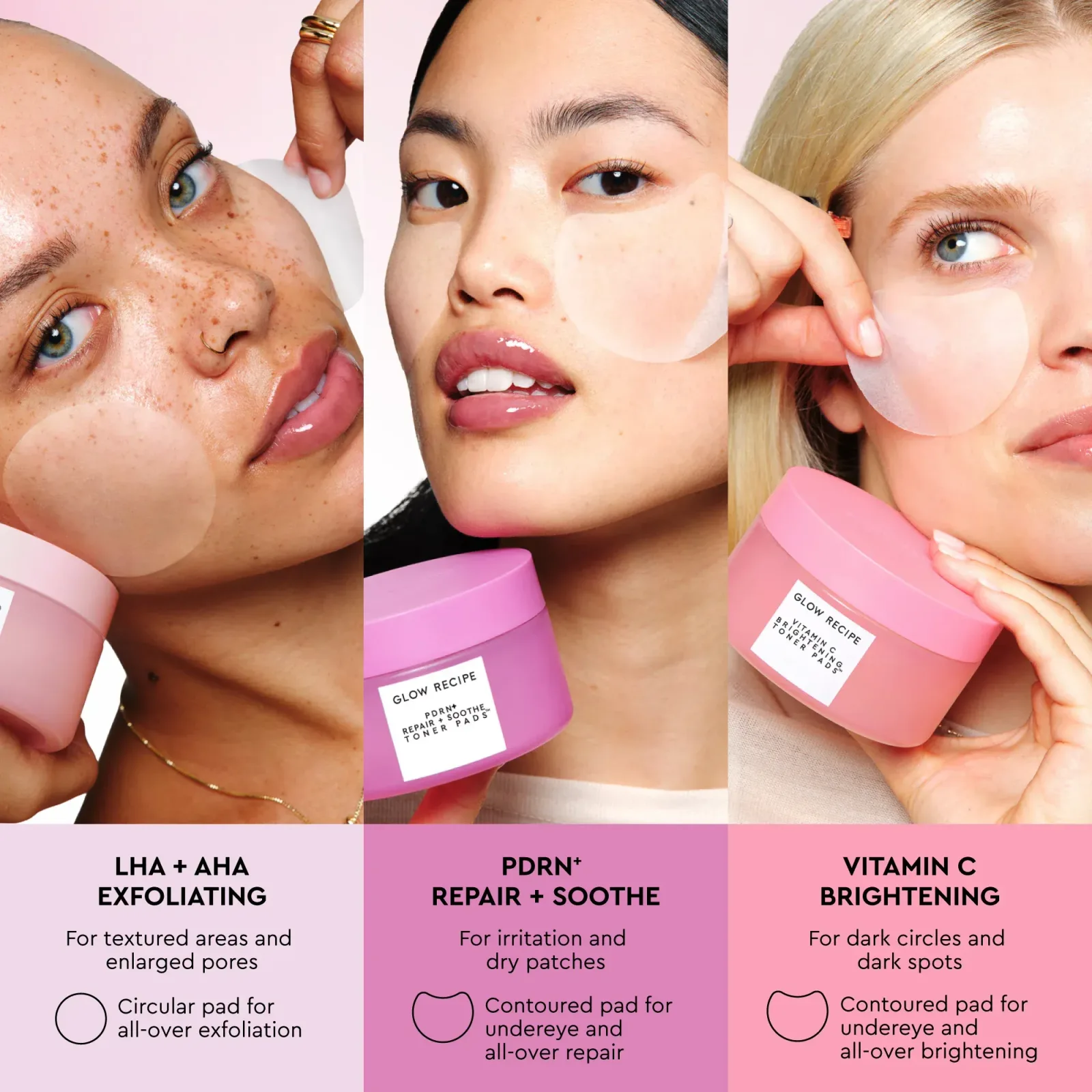 Korean Toner Pad Collection Trial Set