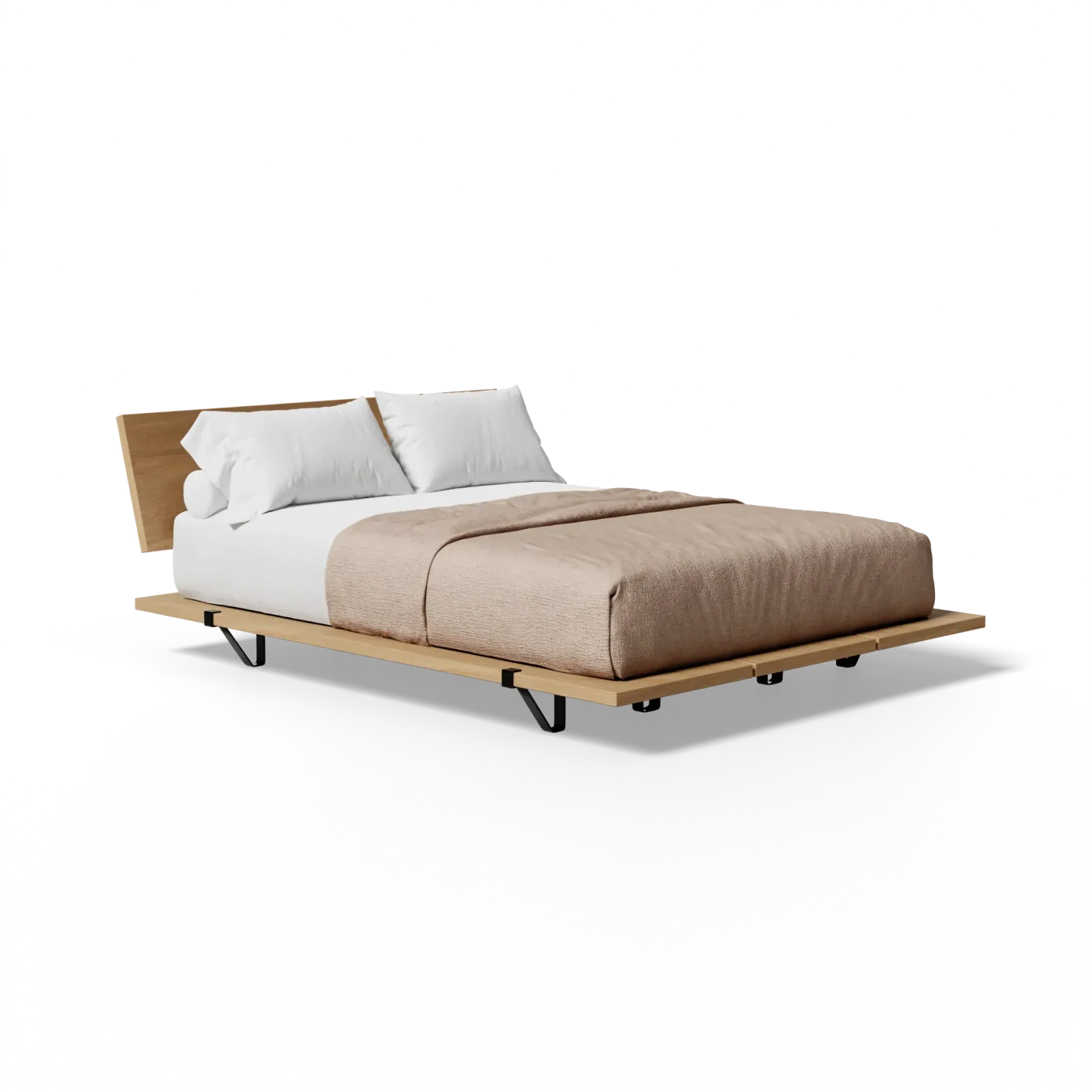 The Floyd Bed in Oak