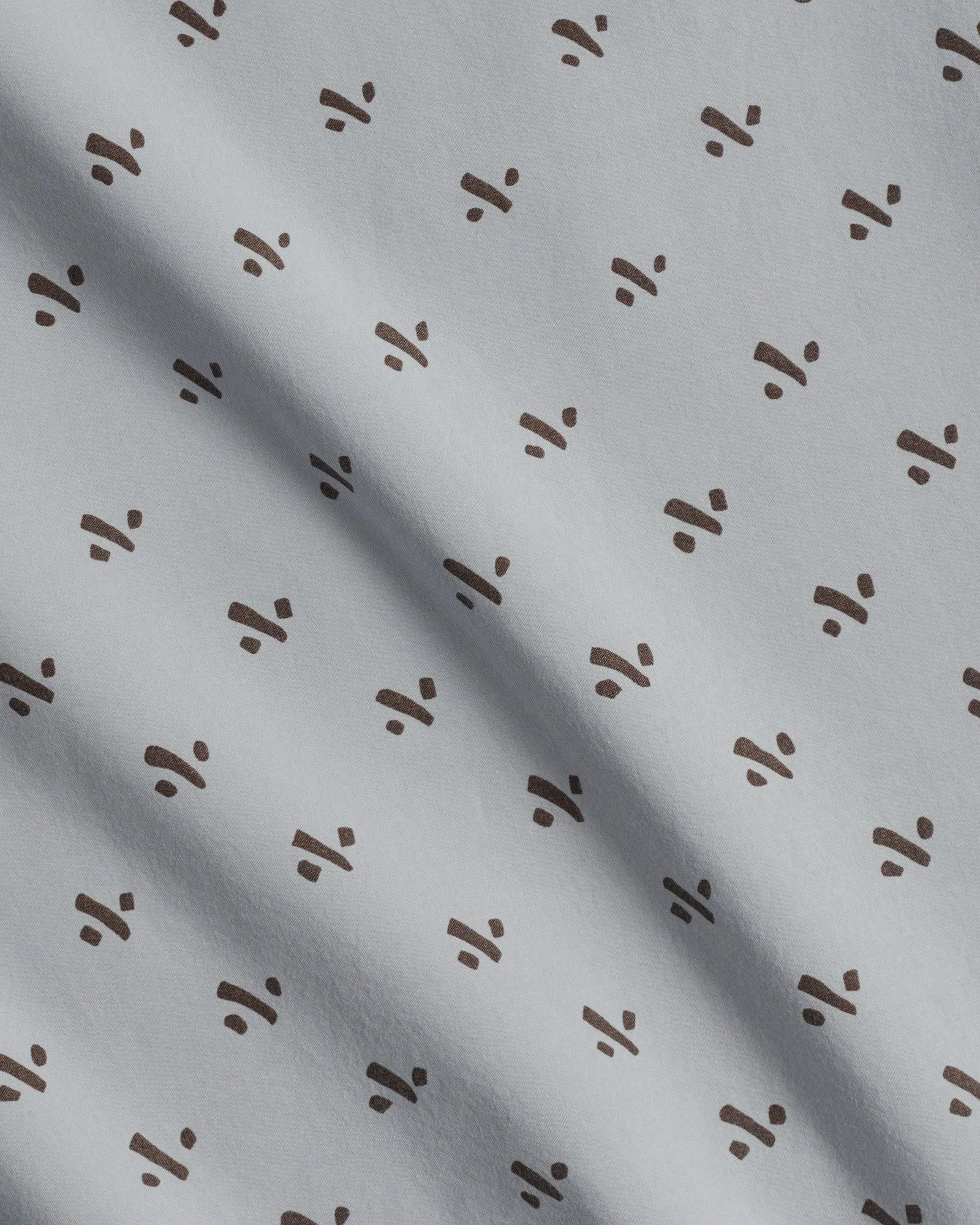Overdyed Vintage Print Sheet Set – K/CK Sky