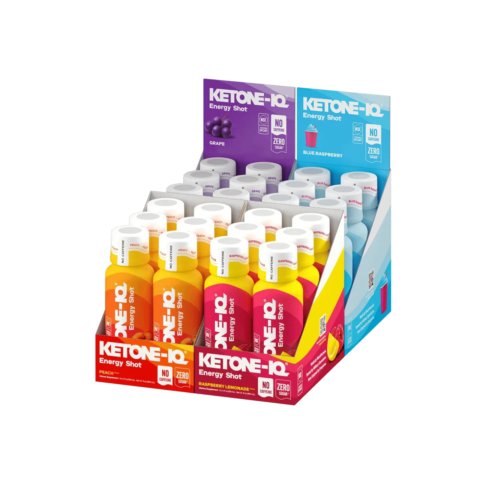 Ketone-IQ No Caffeine Shot Variety