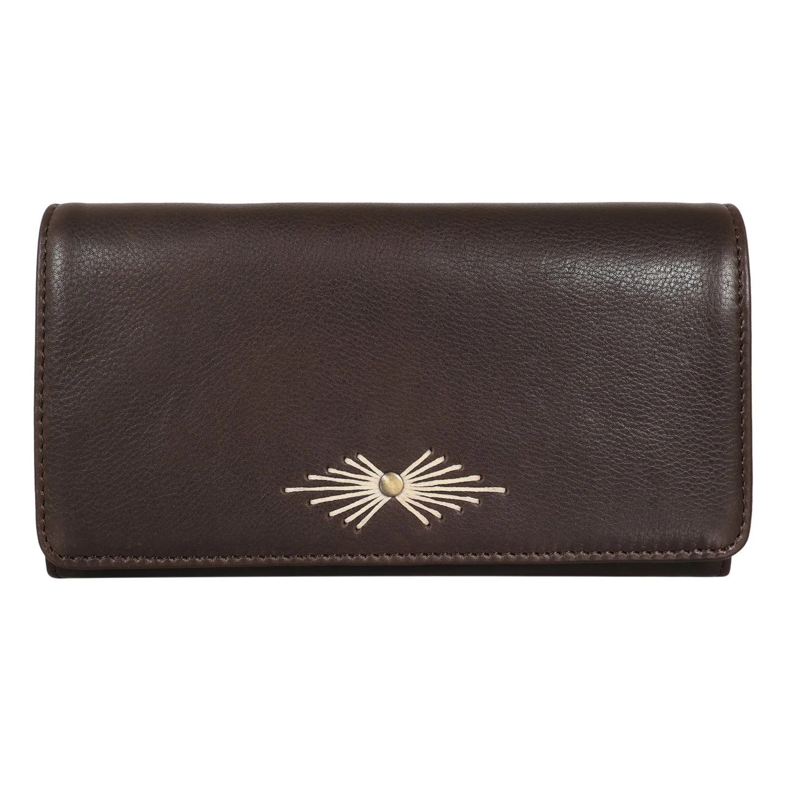 Barb Milled Leather Wallet