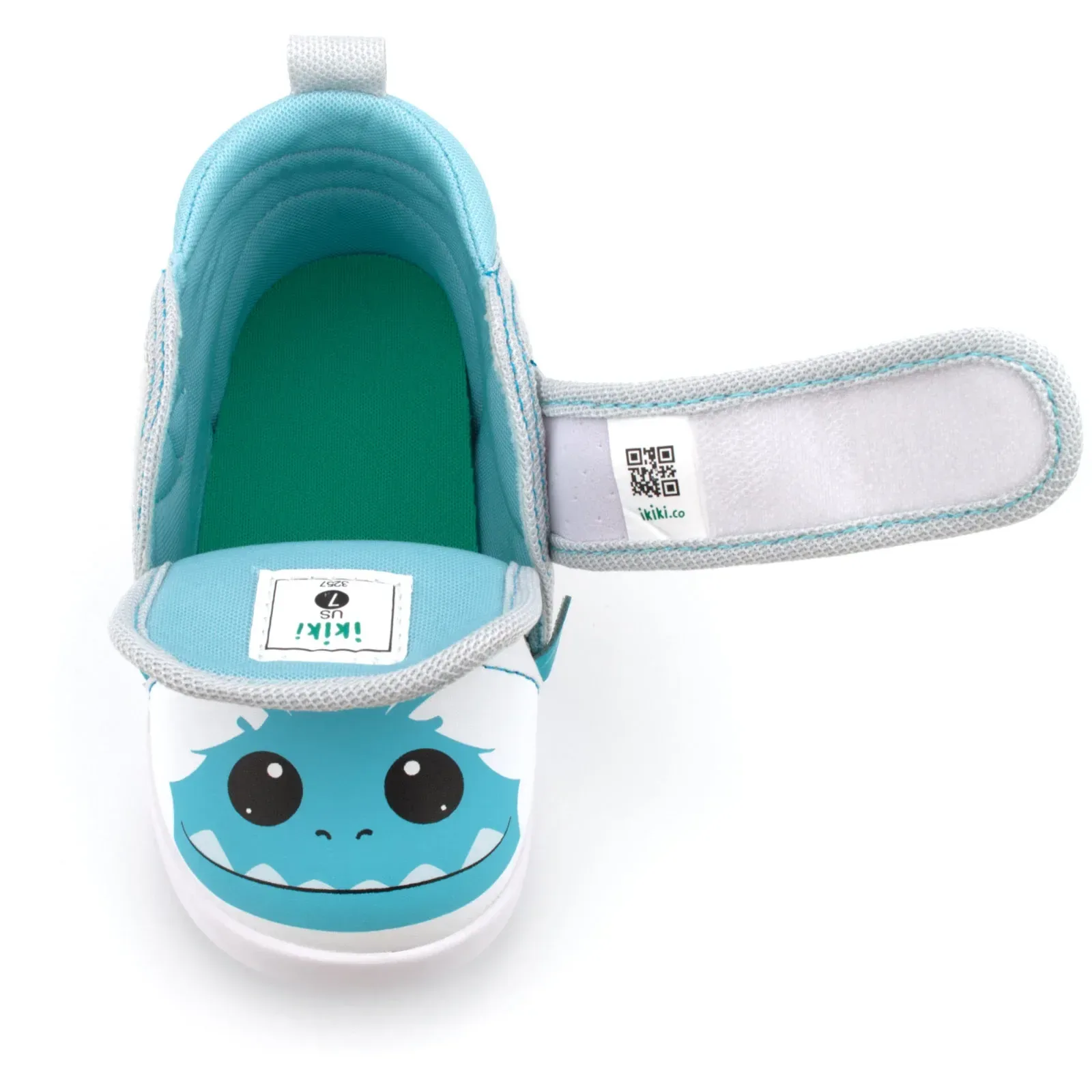 Yeti Squeaky Single Shoe for Boys and Girls V2 – White – (One Shoe Only)