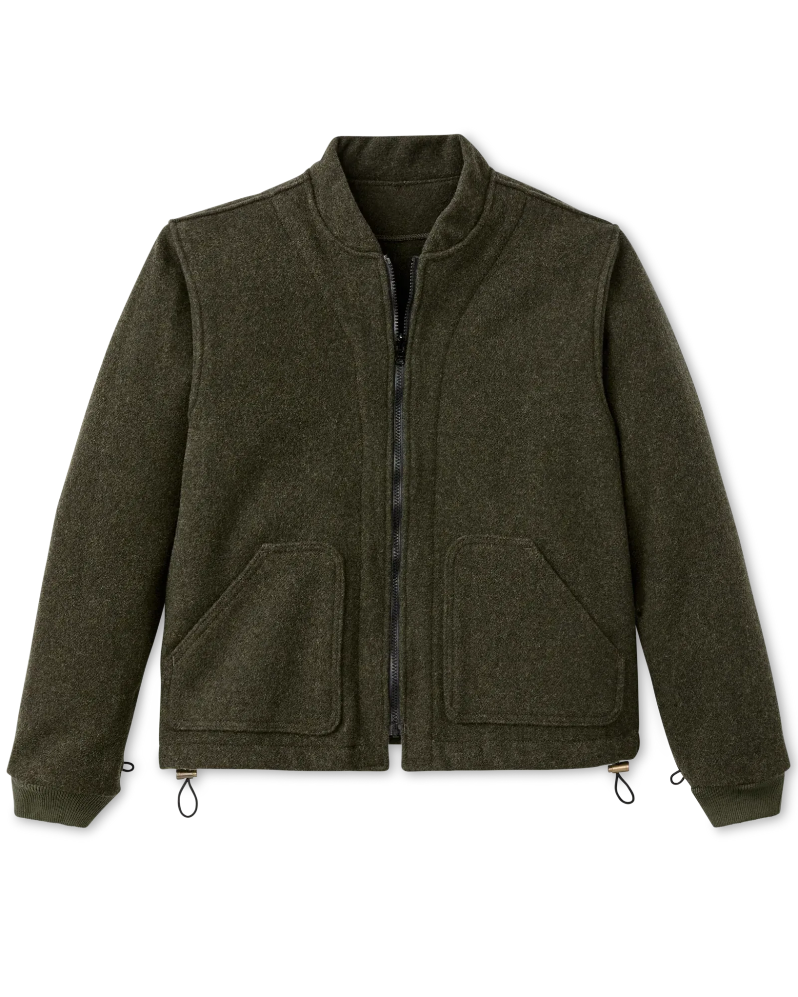 Mackinaw Wool Jacket Liner – Forest Green