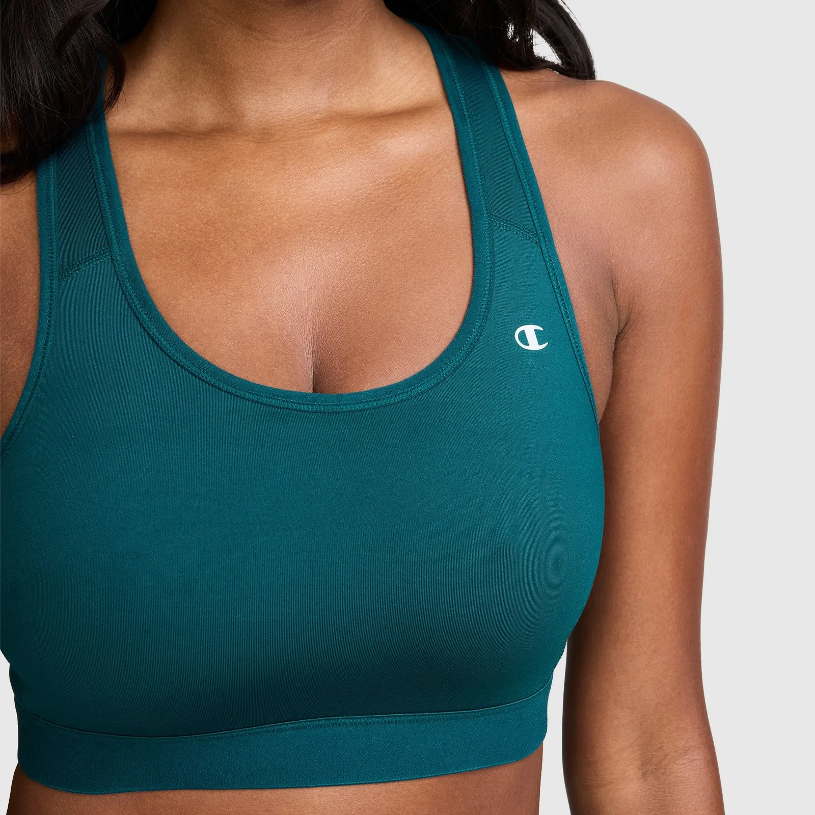 Compression Sports Bra, C Logo