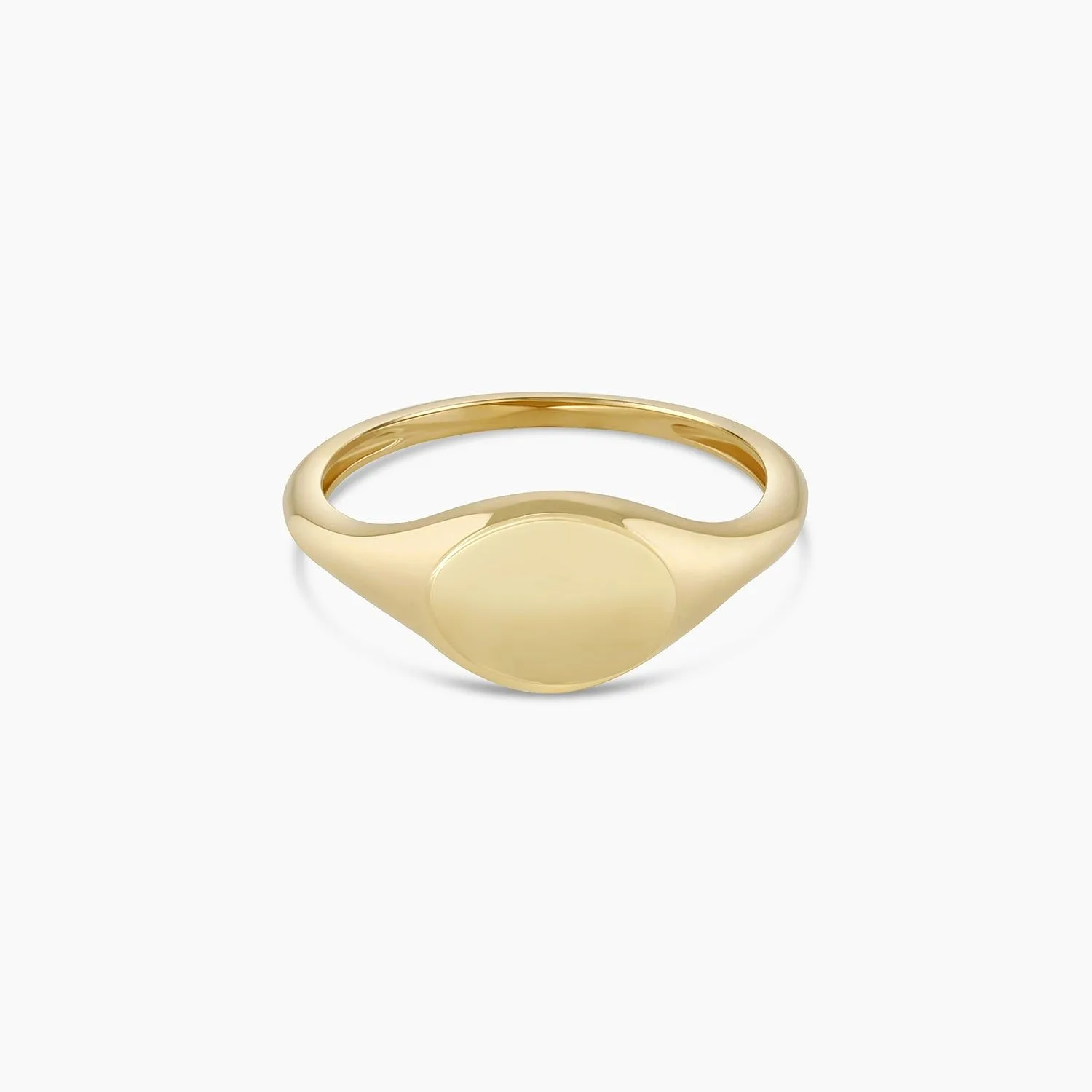 14K Gold Bespoke Signet Ring