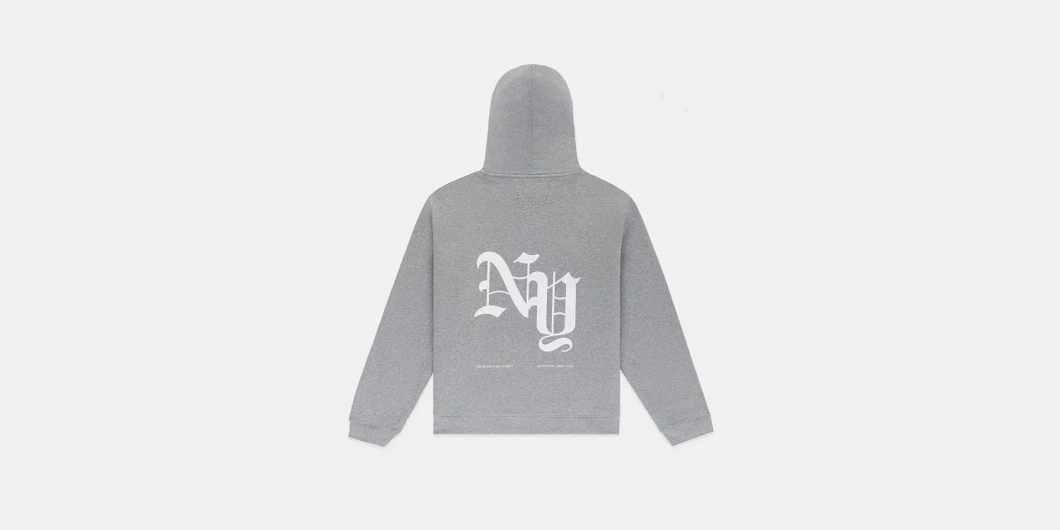 Bleecker Hoodie – Heather Grey