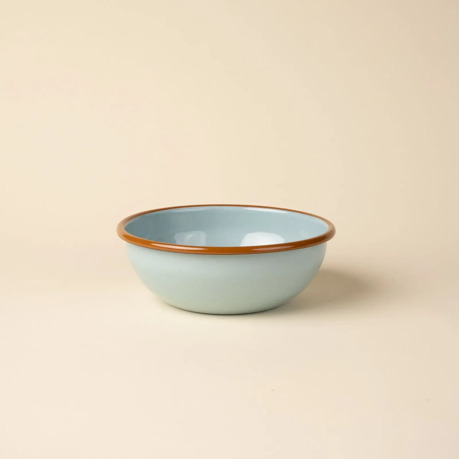 Solid Enamel Medium Bowl