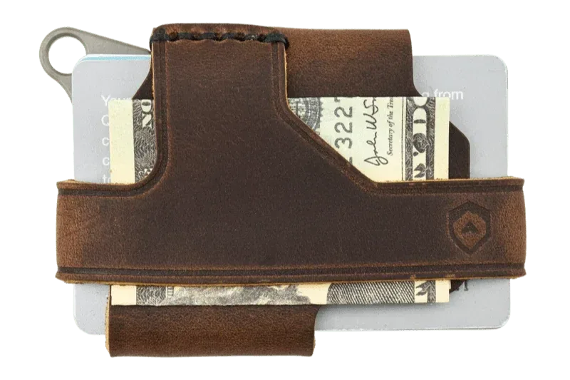 Contour Wallet – Titanium Mississippi Mud