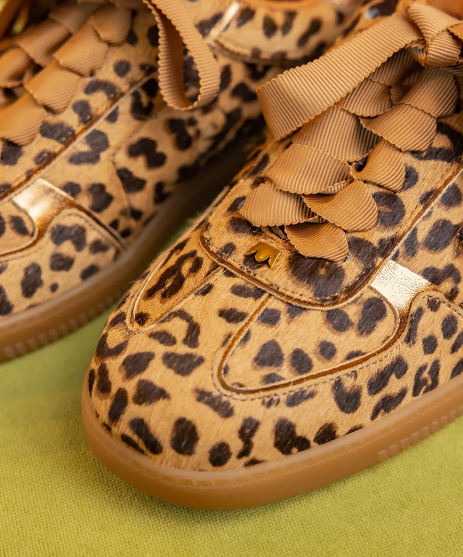 The Jay Sneaker – Leopardprint Haircalf
