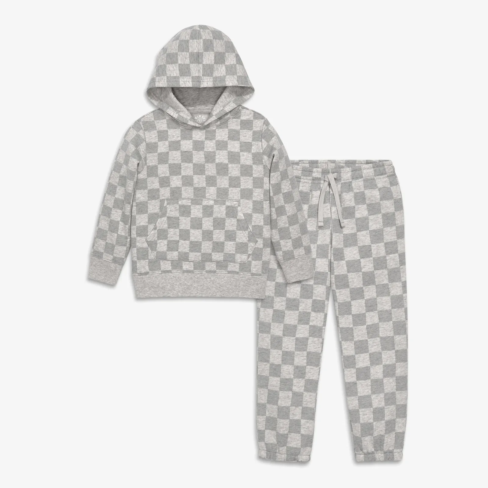 Kids cozy fleece pullover hoodie & sweatpant