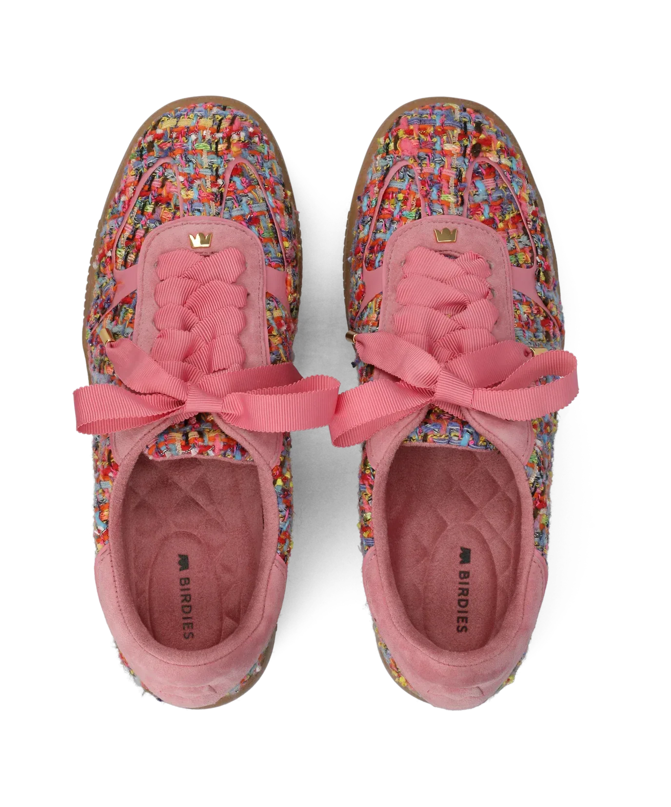 The Jay Sneaker – Pink Multi Tweed