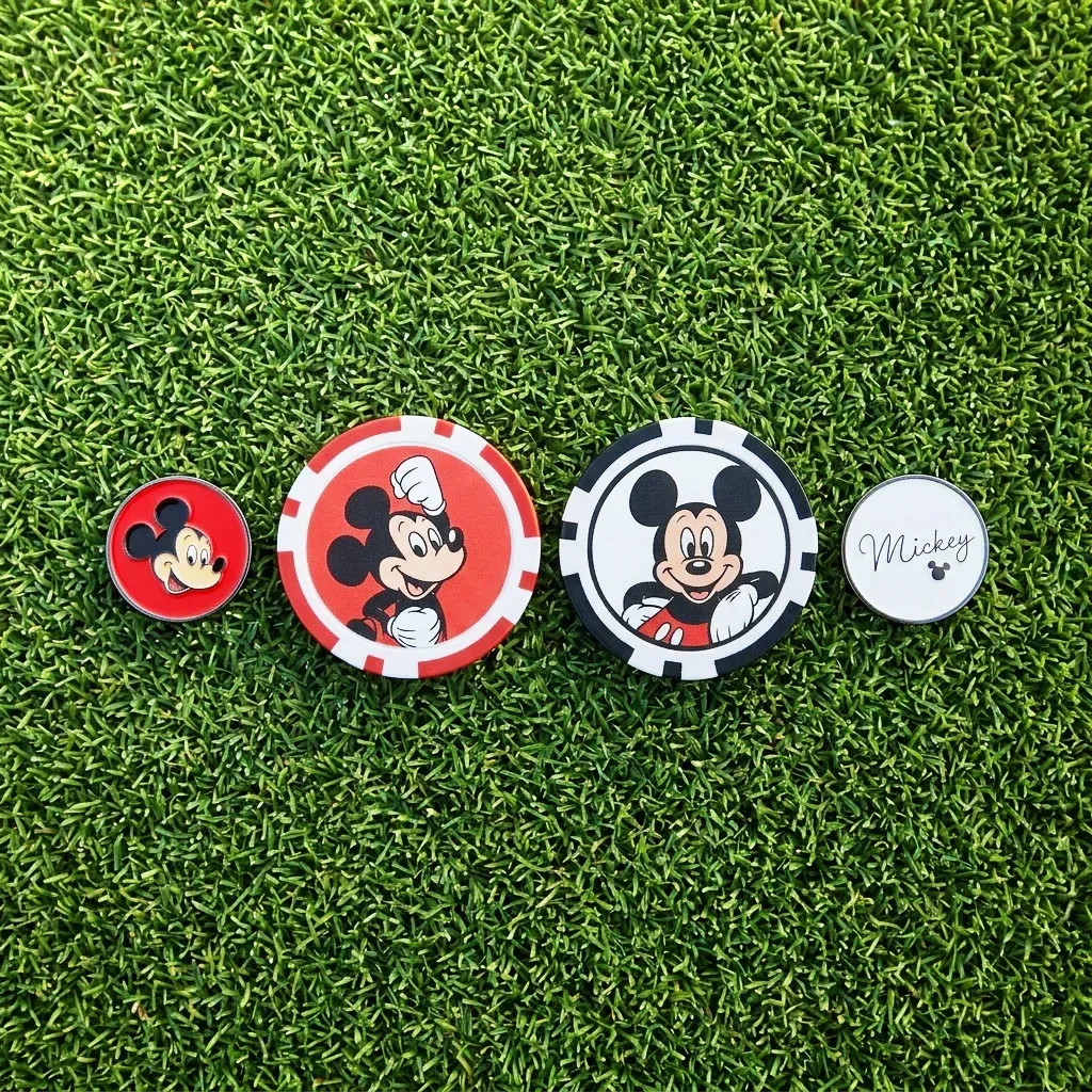 Disney Mickey Mouse Hat Clip w/ Ball Marker