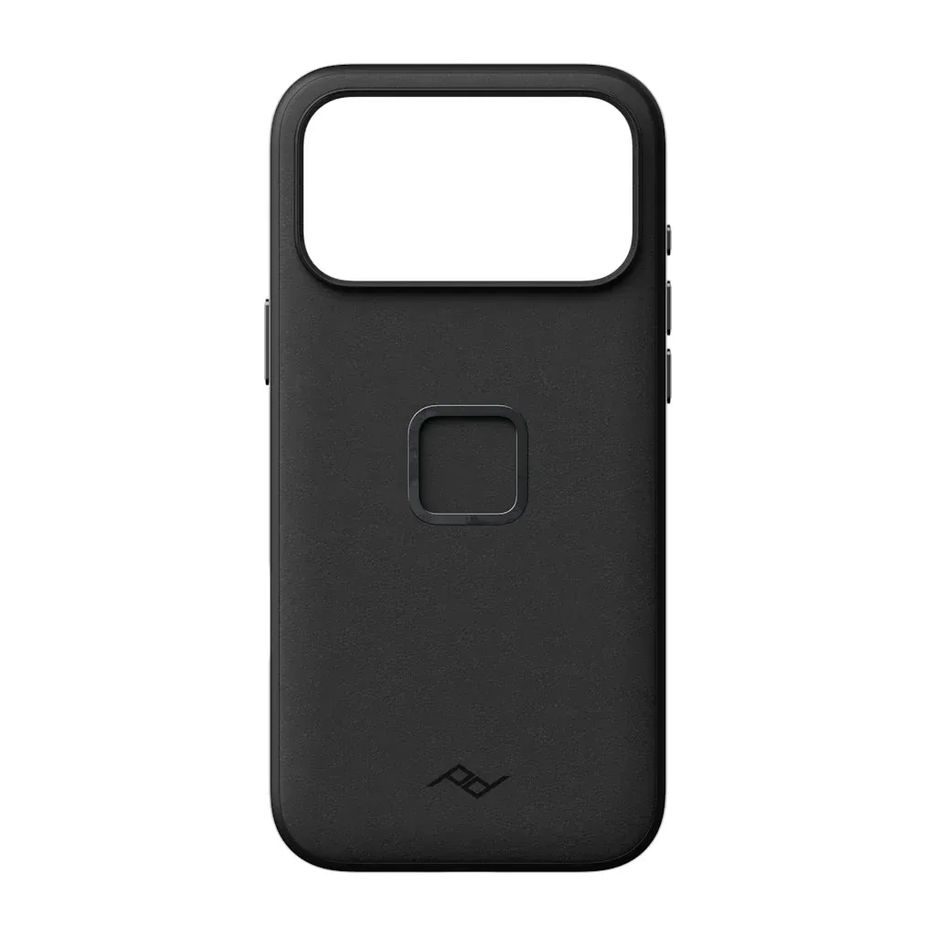 SlimLink Case – iPhone 18 Pro Max – Black Leather