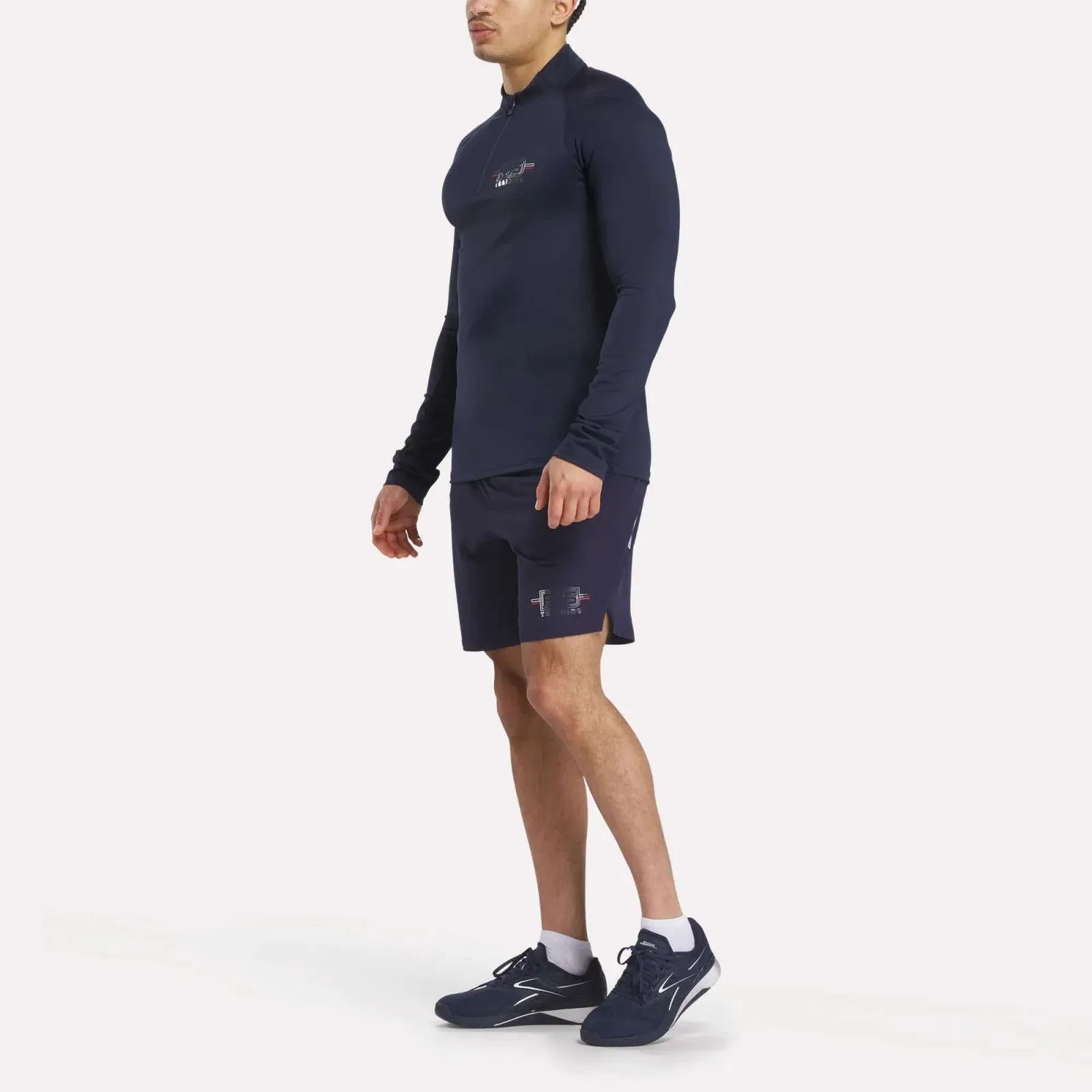 Men's Reebok x F45 Training Coach Quarter-Zip Top