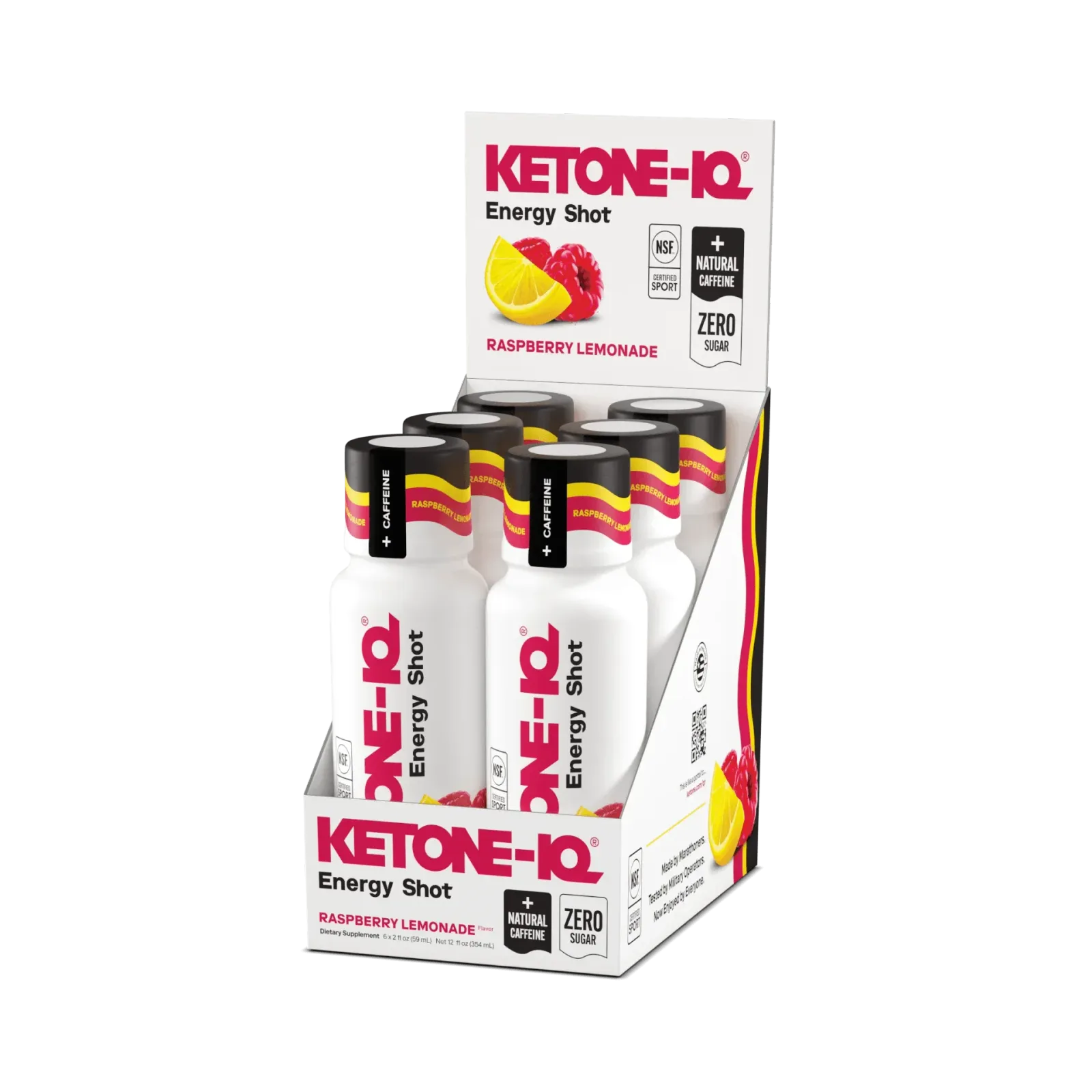 Ketone-IQ +Caffeine Shot Raspberry Lemonade