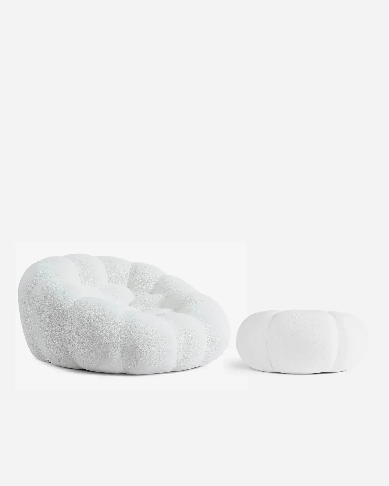 Ciel Chair + Ottoman Set