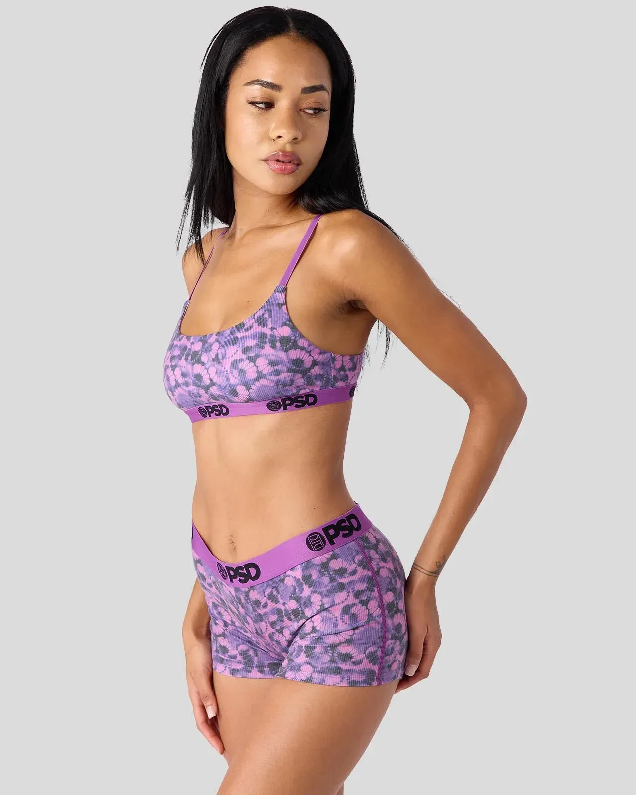 Ribbed – Petal Noir