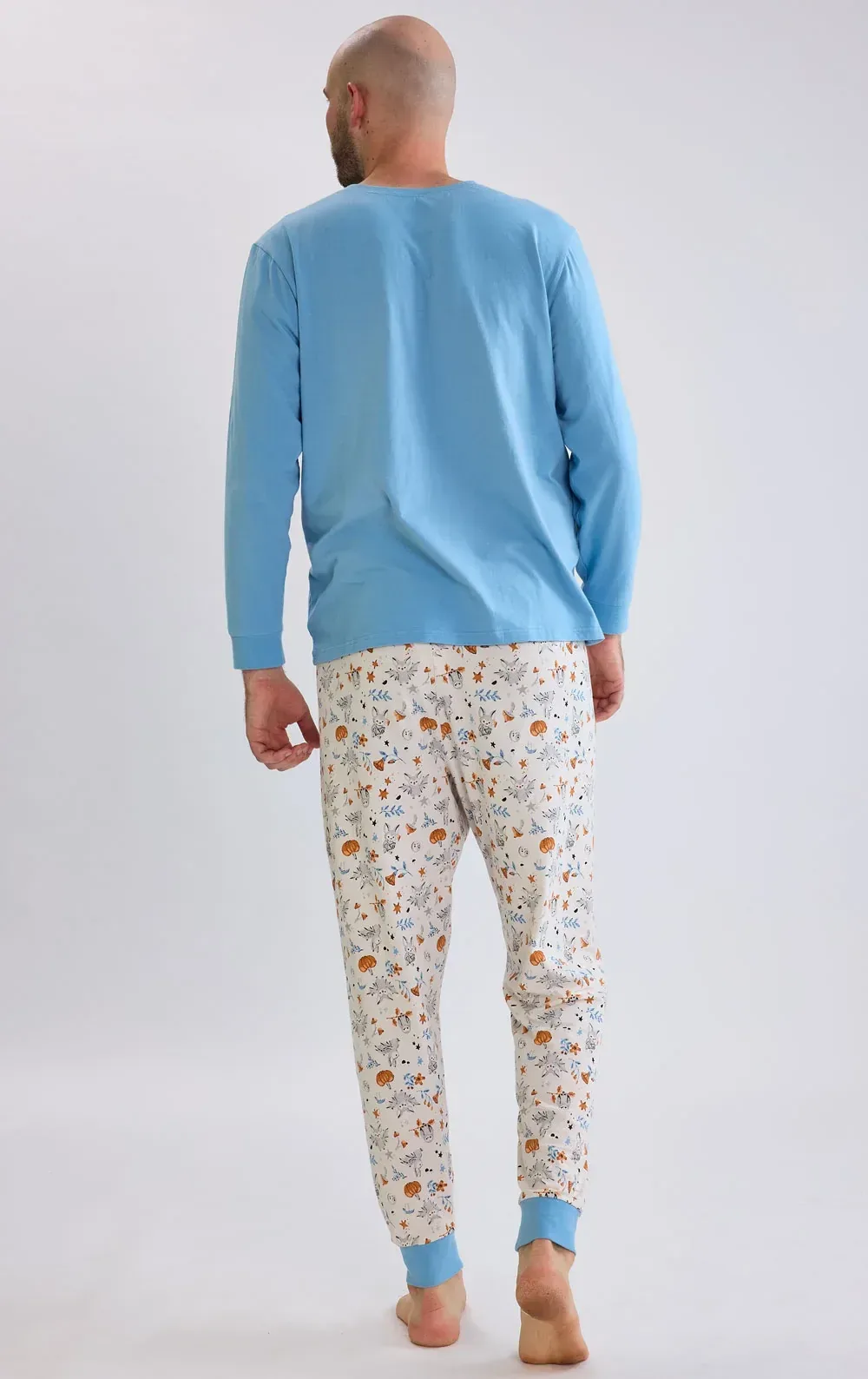 It’s Freaking Bats Henley Jogger Men’s Pajamas