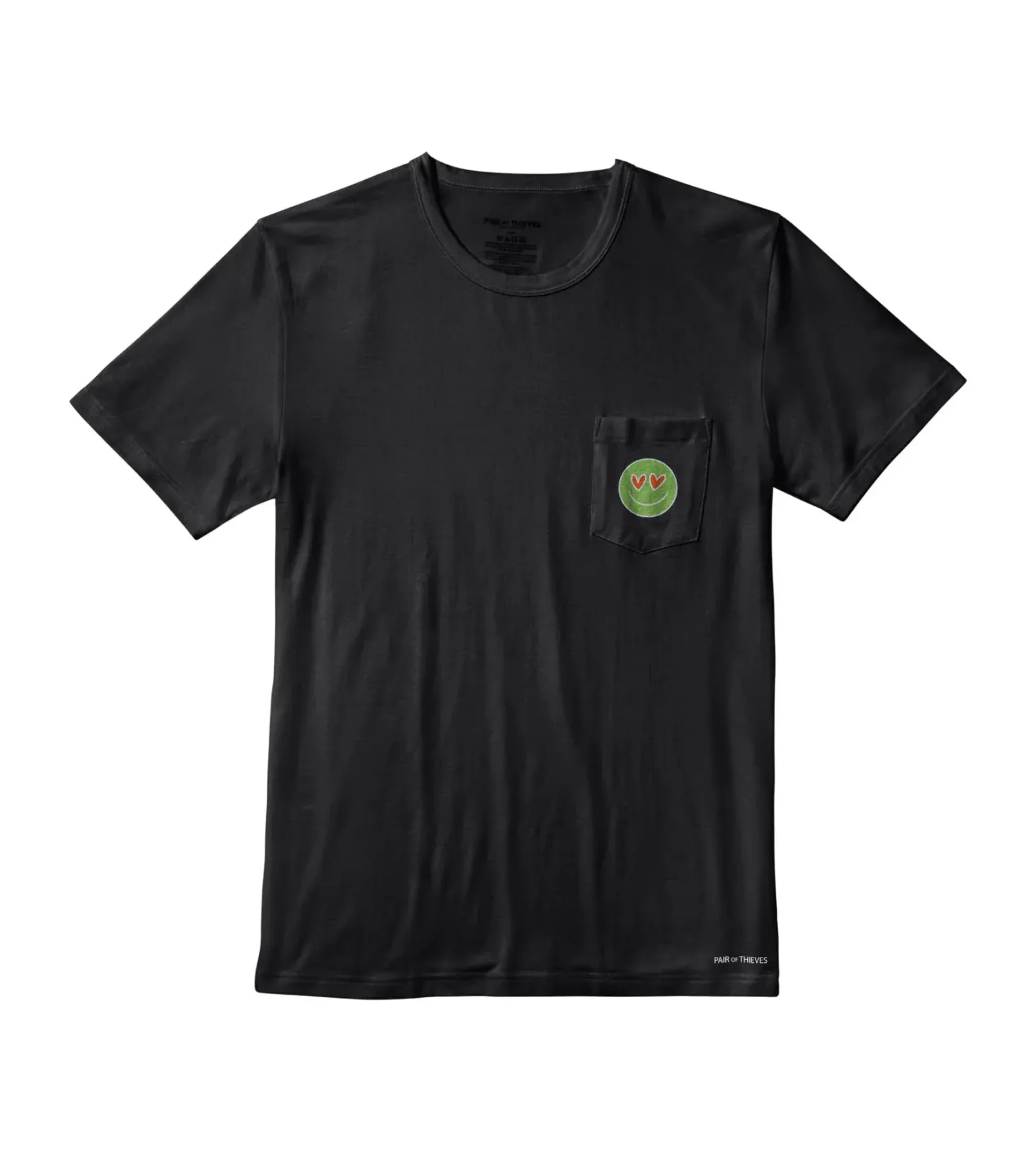 Never Alone Pocket Crew Neck Tee