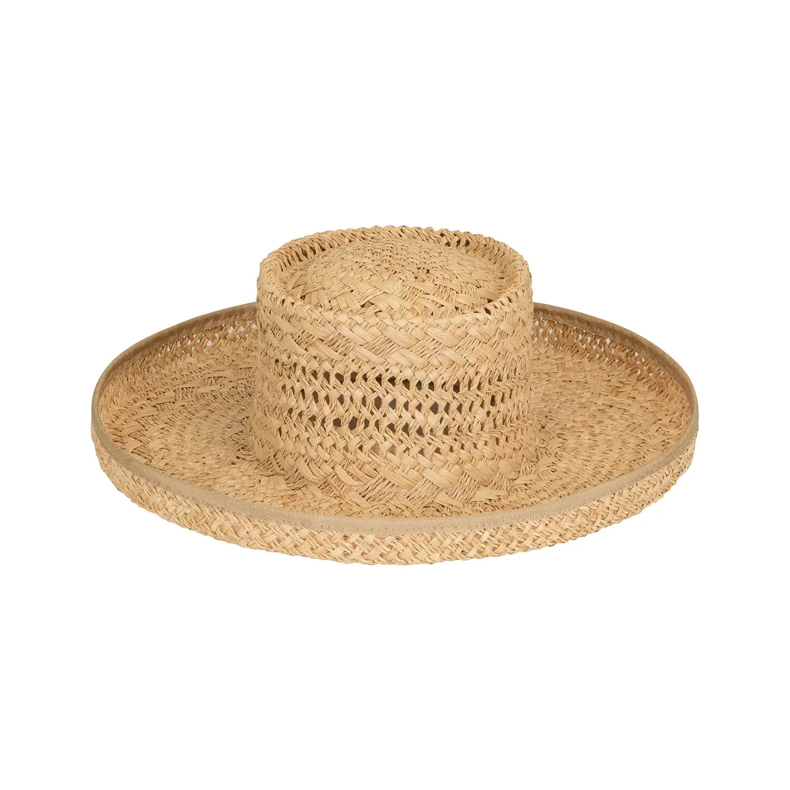 Lawson Boater – Raffia