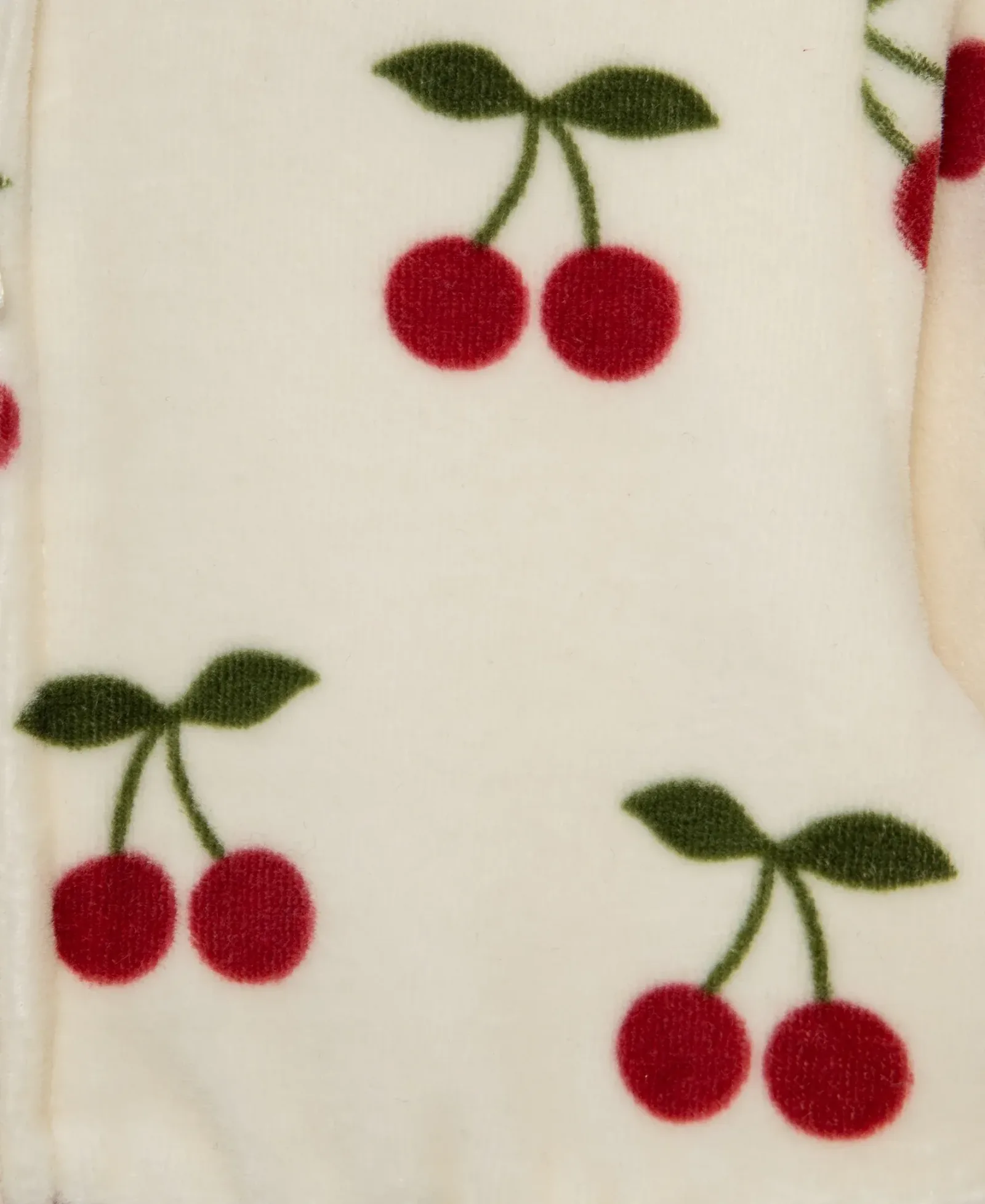 Cherry Velour Hoodie Set (2T-4T)
