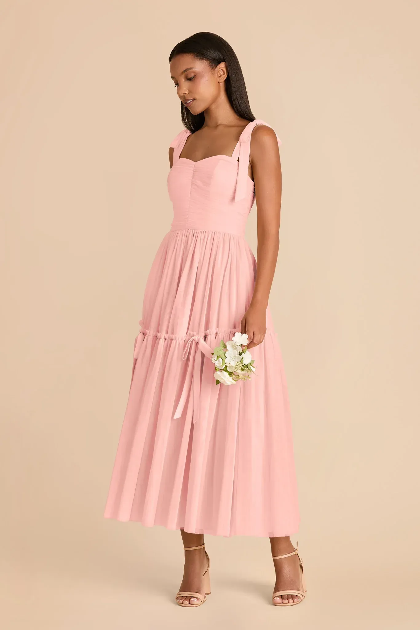 Ariella Tulle Dress – Bubblegum Pink