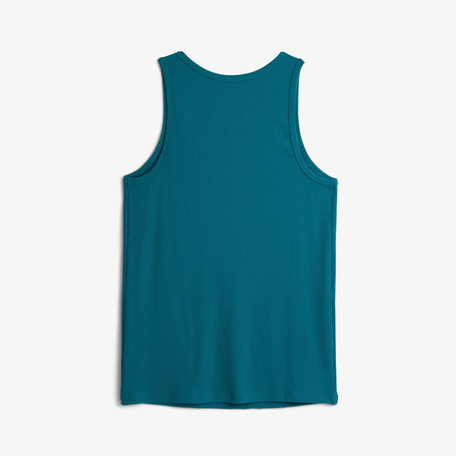 Bamboo Rib Tank – Teal Time