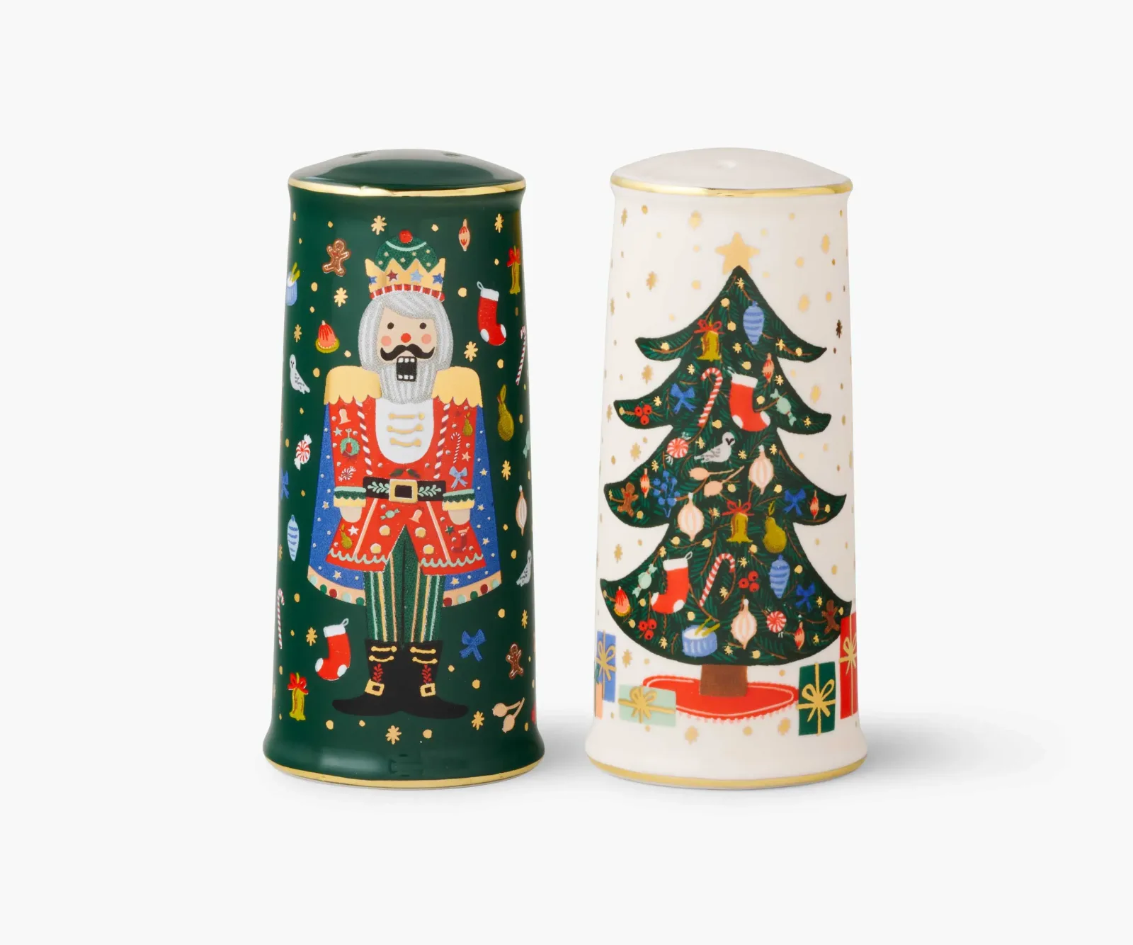 Porcelain Salt & Pepper Shaker Set – Nutcracker
