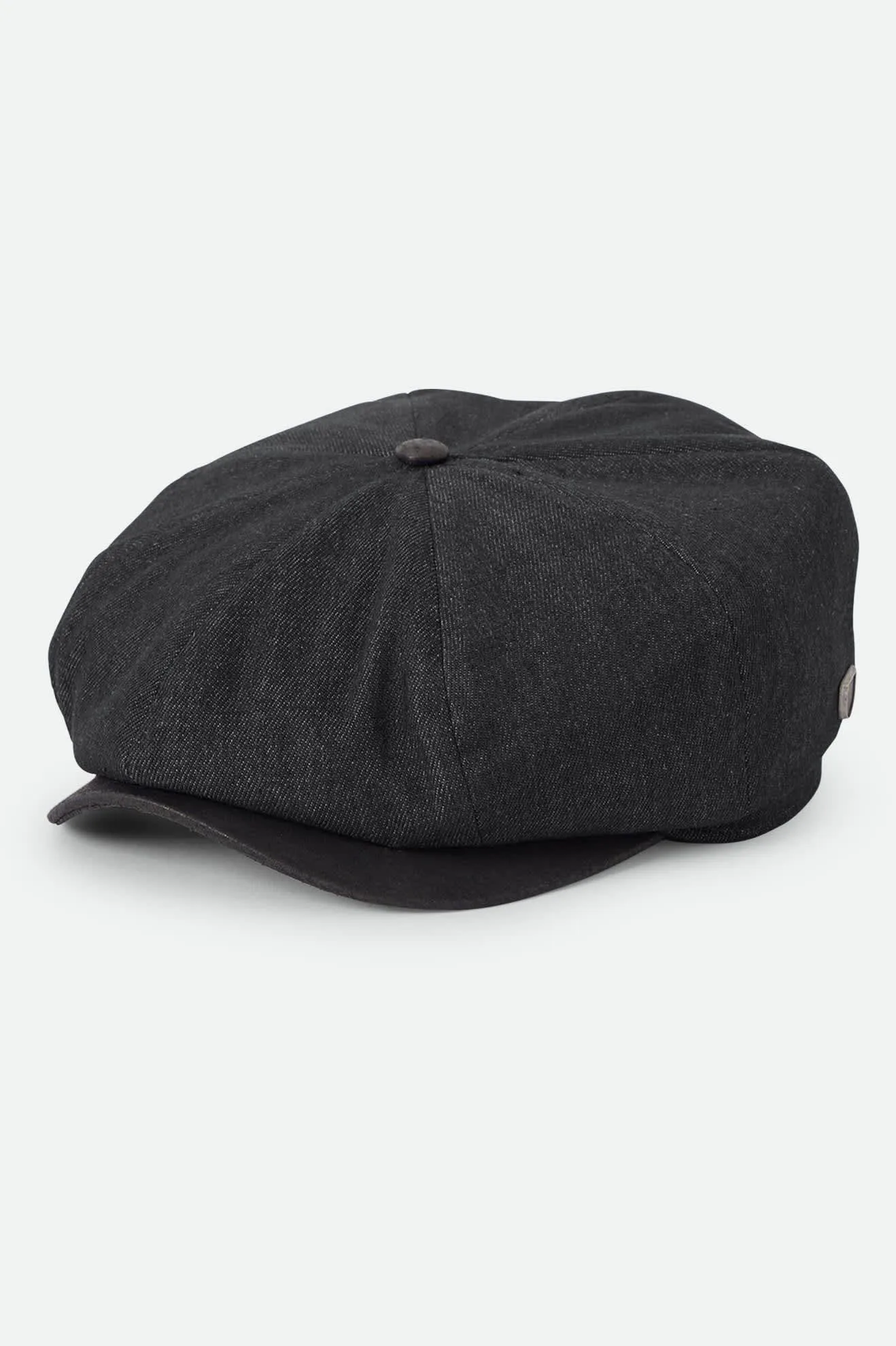 Brood Baggy Flannel Snap Cap – Black Denim/Black