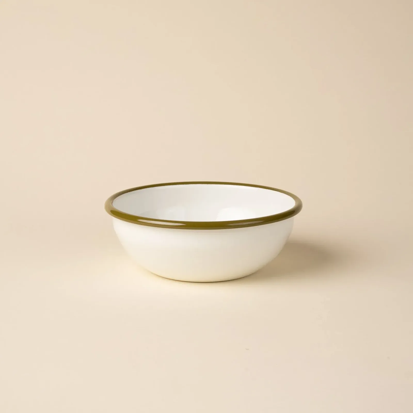 Solid Enamel Medium Bowl