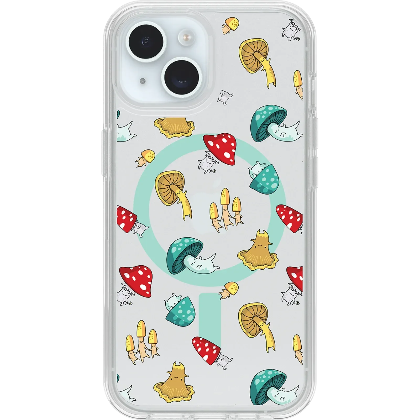 iPhone 17e, iPhone 16e, iPhone 15 and iPhone 14 Symmetry Series Nature and Noodles Case