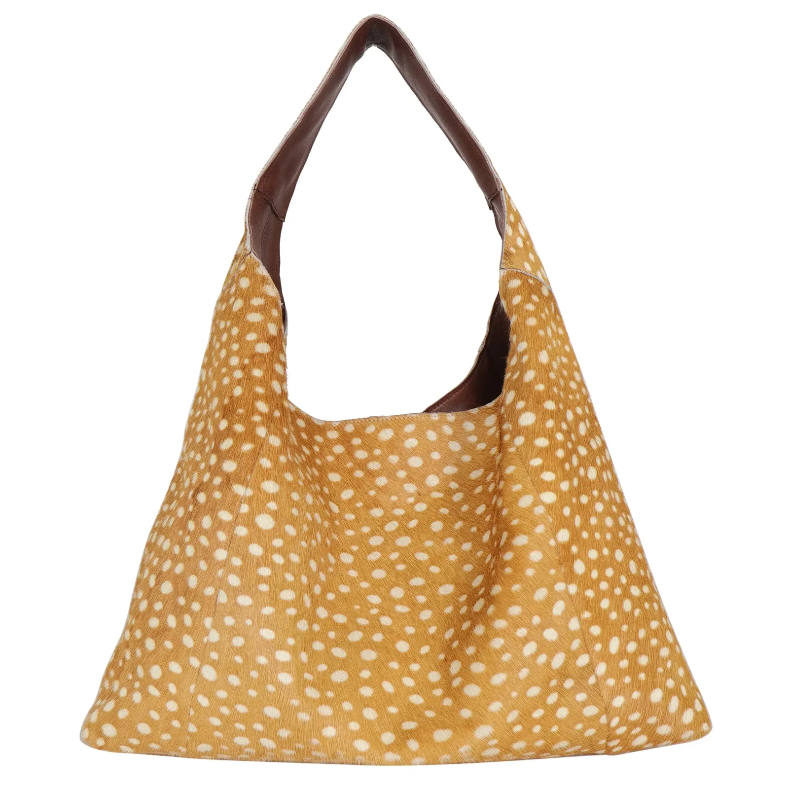 Lindsey Hair On Leather Tote Bag
