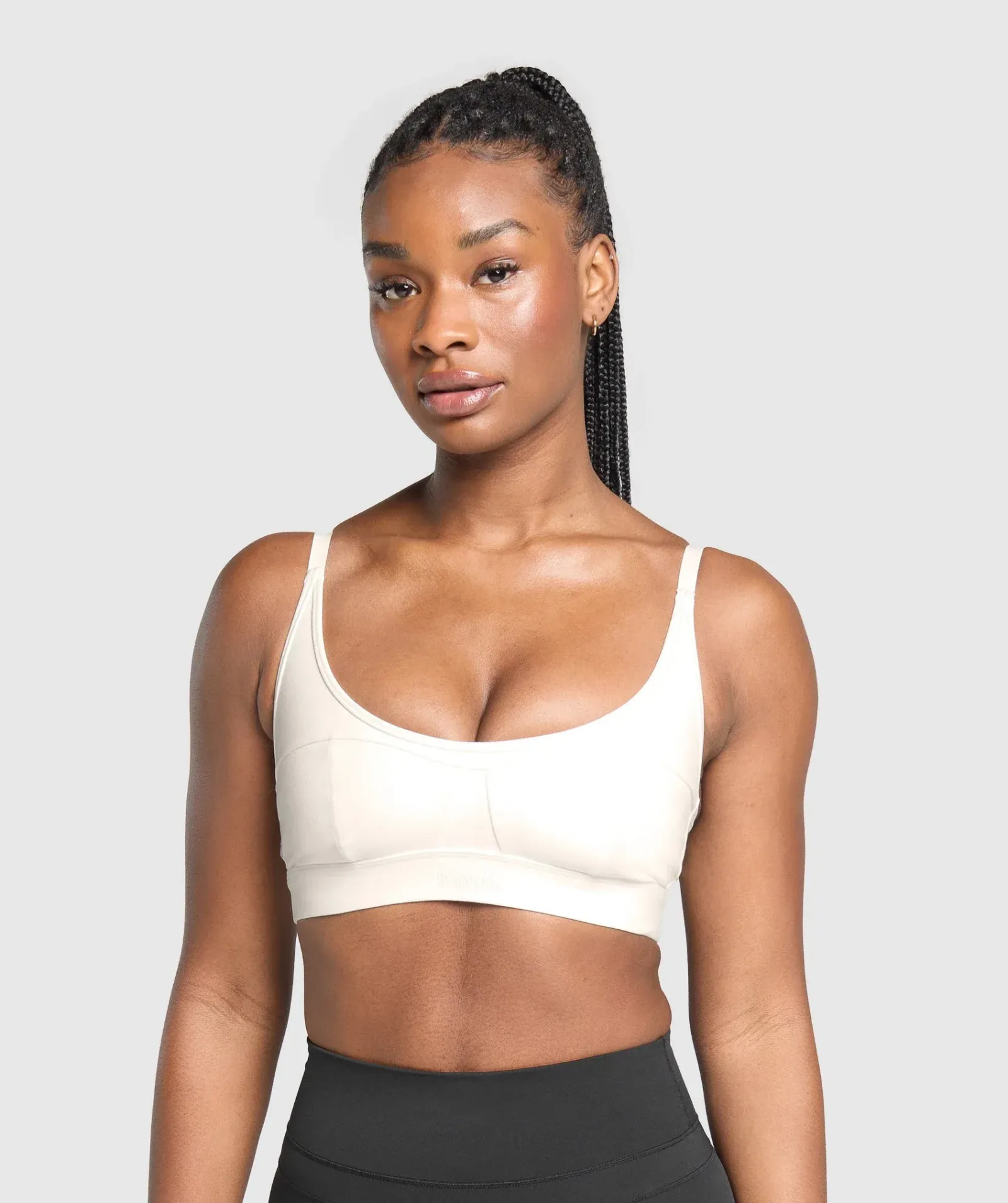 Gymshark Superset Sports Bra – Soft White