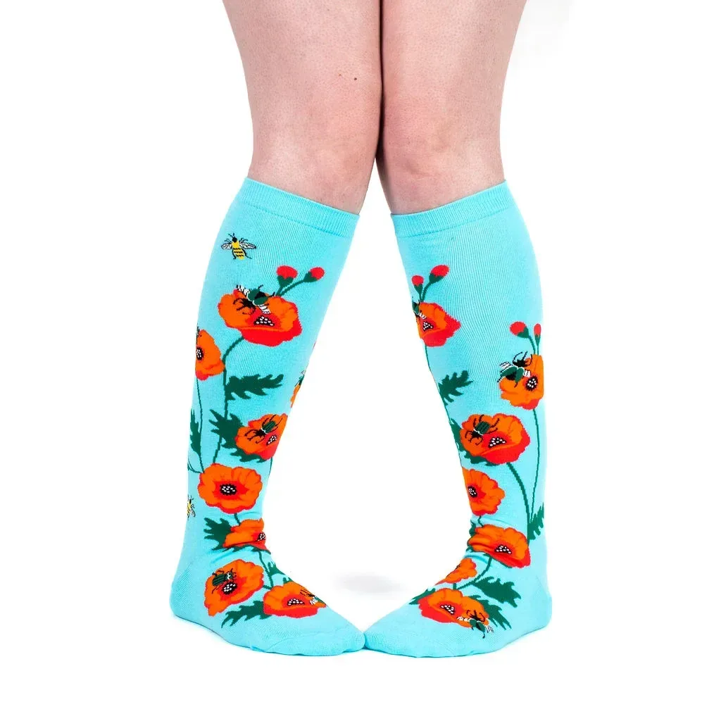 Popping In to Say Hello Stretch-It Knee High Socks