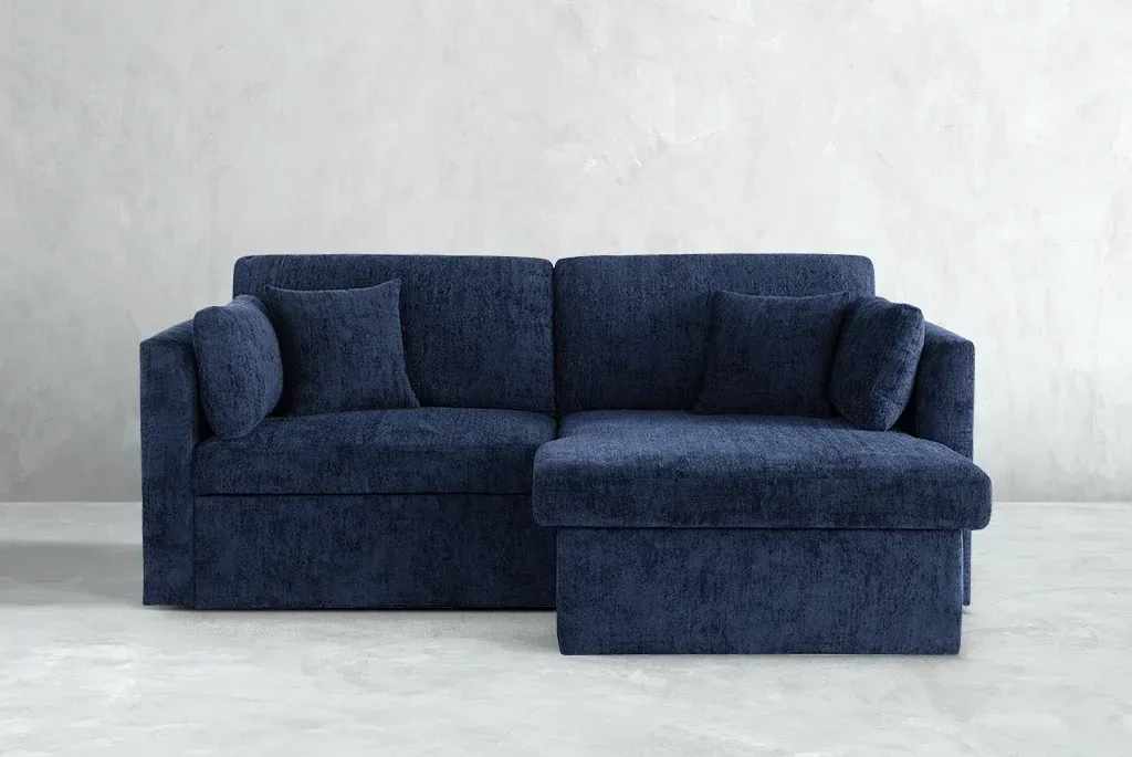 Nova Full-Size Sleeper Sectional with Storage Chaise