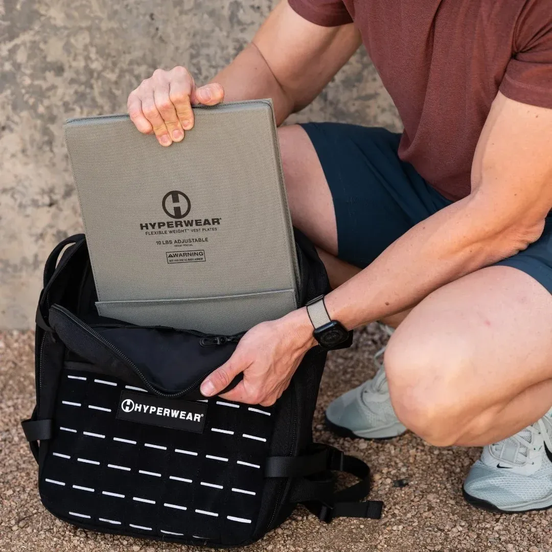 Hyperwear FlexLoad™ Rucking Weight Plates