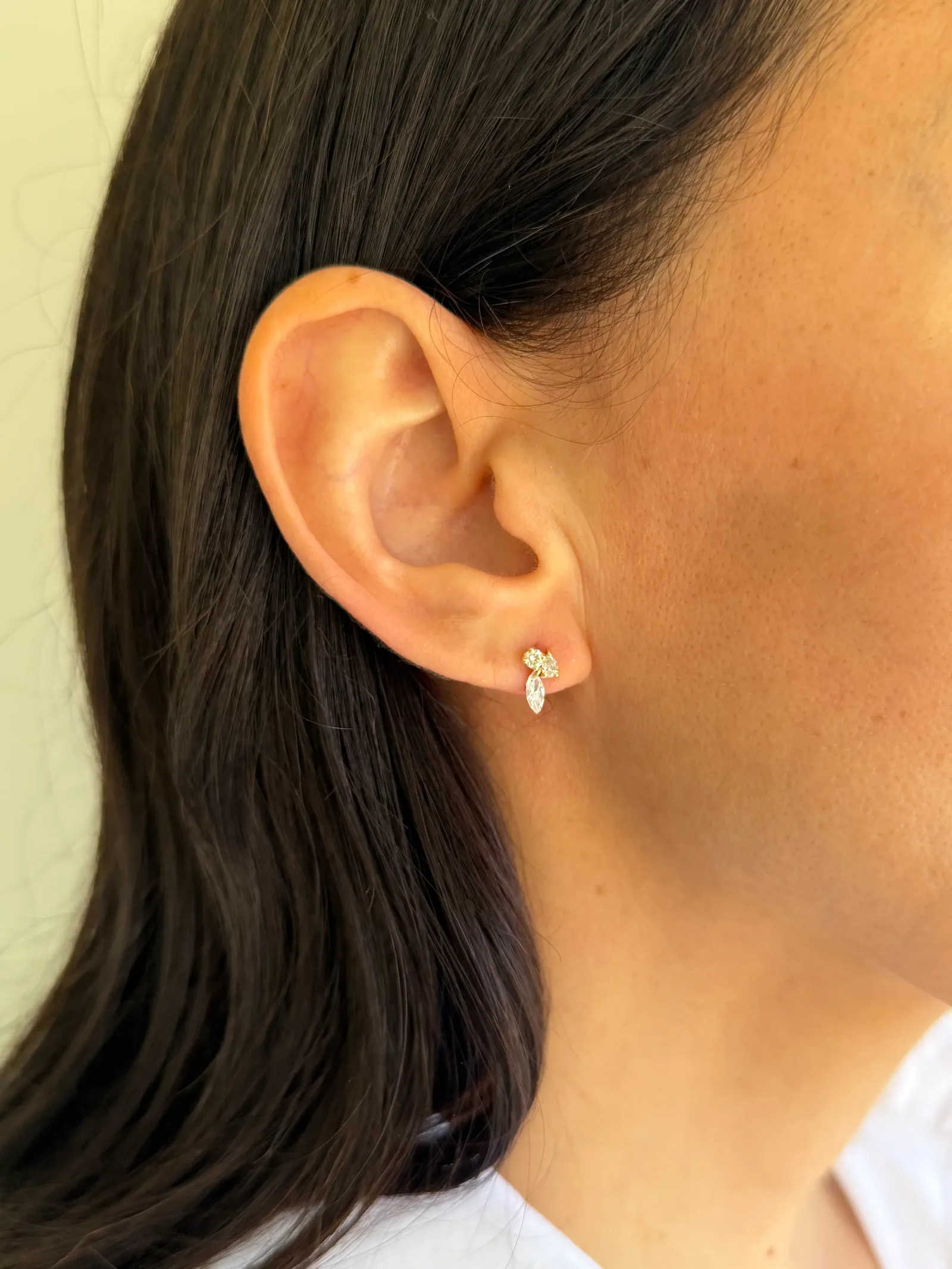 Toi et Moi et Nous Lab Diamond Stud
