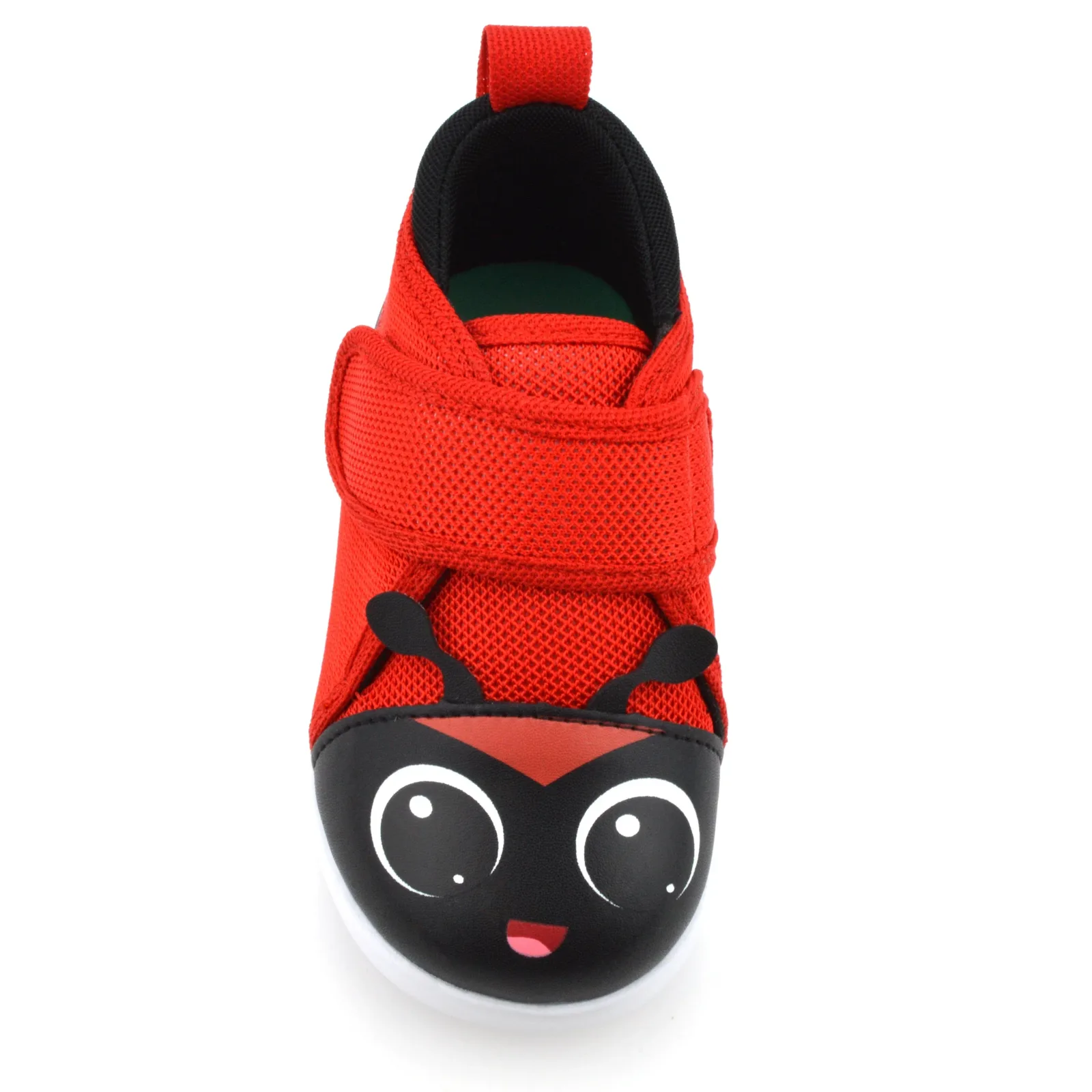Ladybug Squeaky Single Shoe for Girls and Boys V2 – Red – (One Shoe Only)