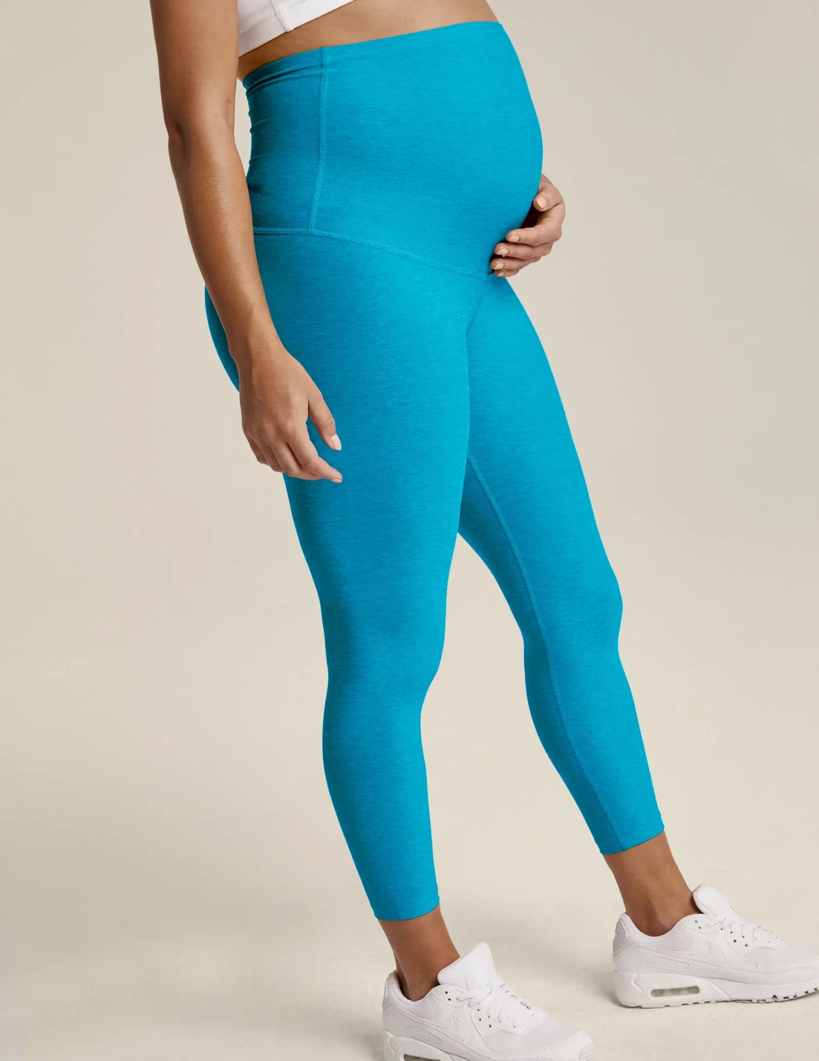 Spacedye™ Love The Bump Capri Maternity Legging