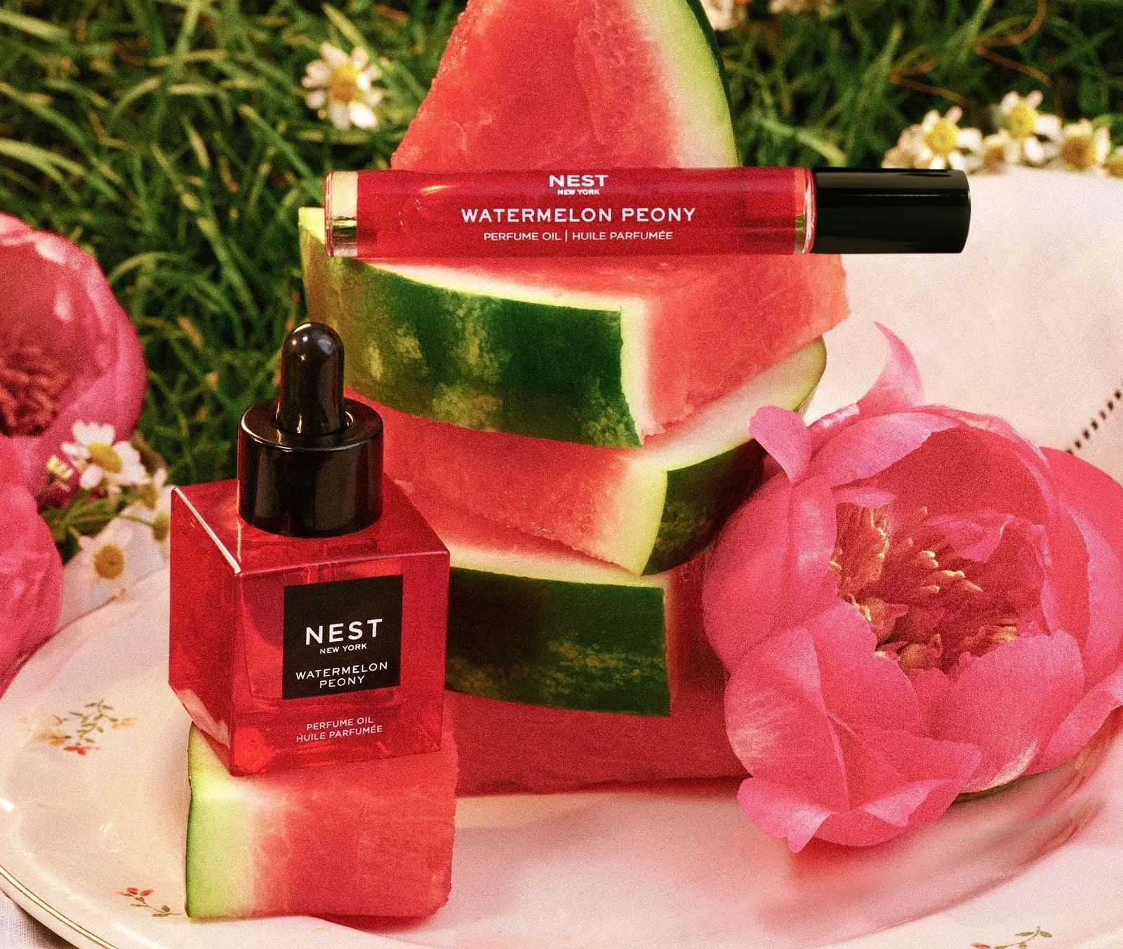Watermelon Peony Perfume Oil Set
