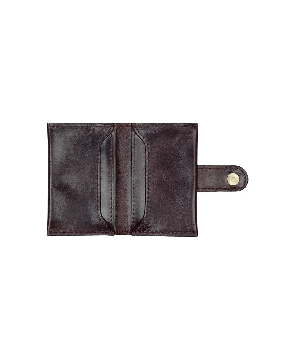 Aksel Wallet – Vintage Distressed – Plum