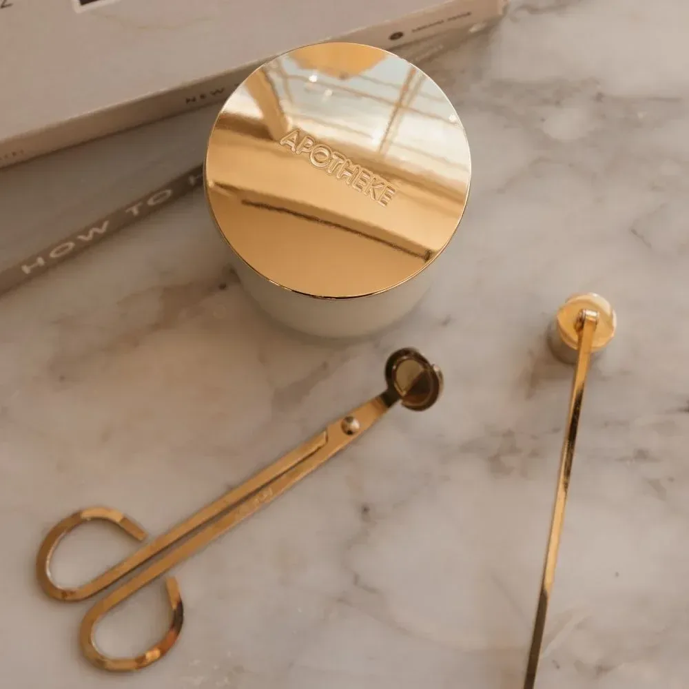 Gold Candle Care Set