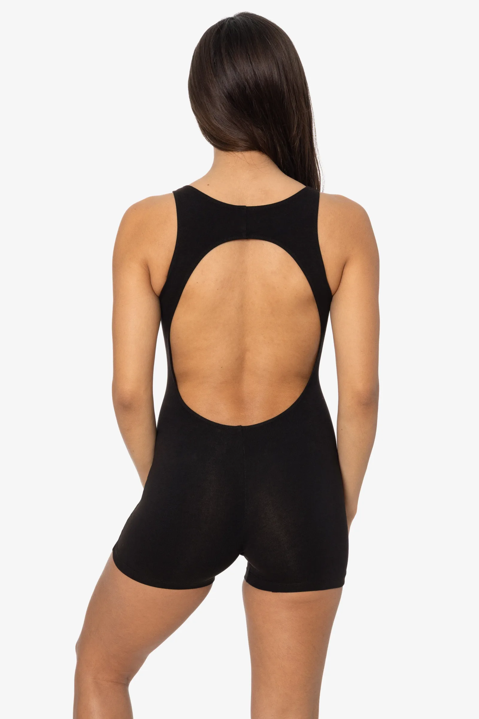 8303GD-SH – Garment Dye Cutout Short Biketard